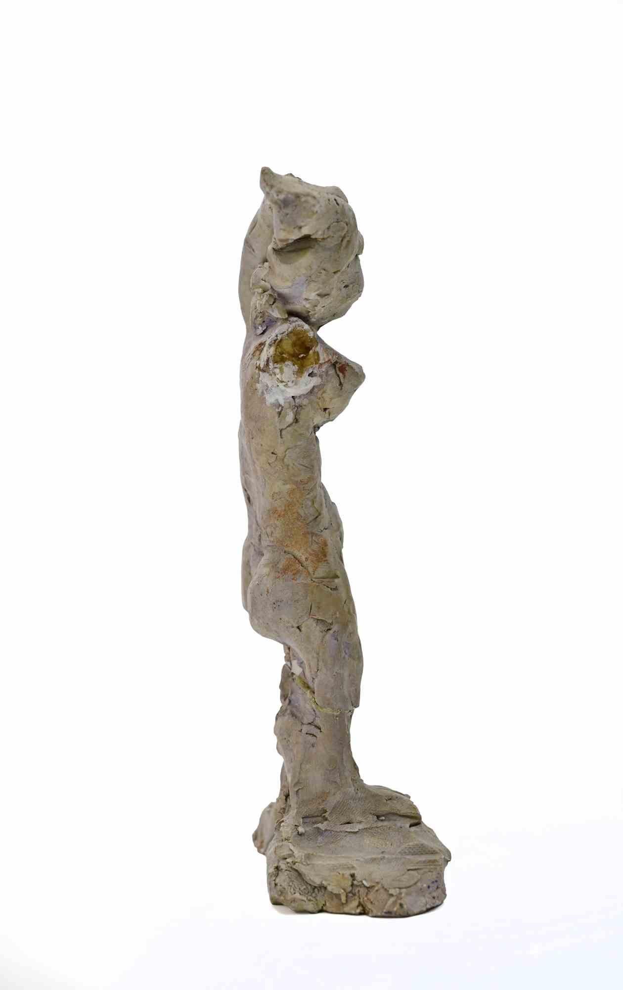 Woman - Sculpture by Sirio Pellegrini - 1960s For Sale 1