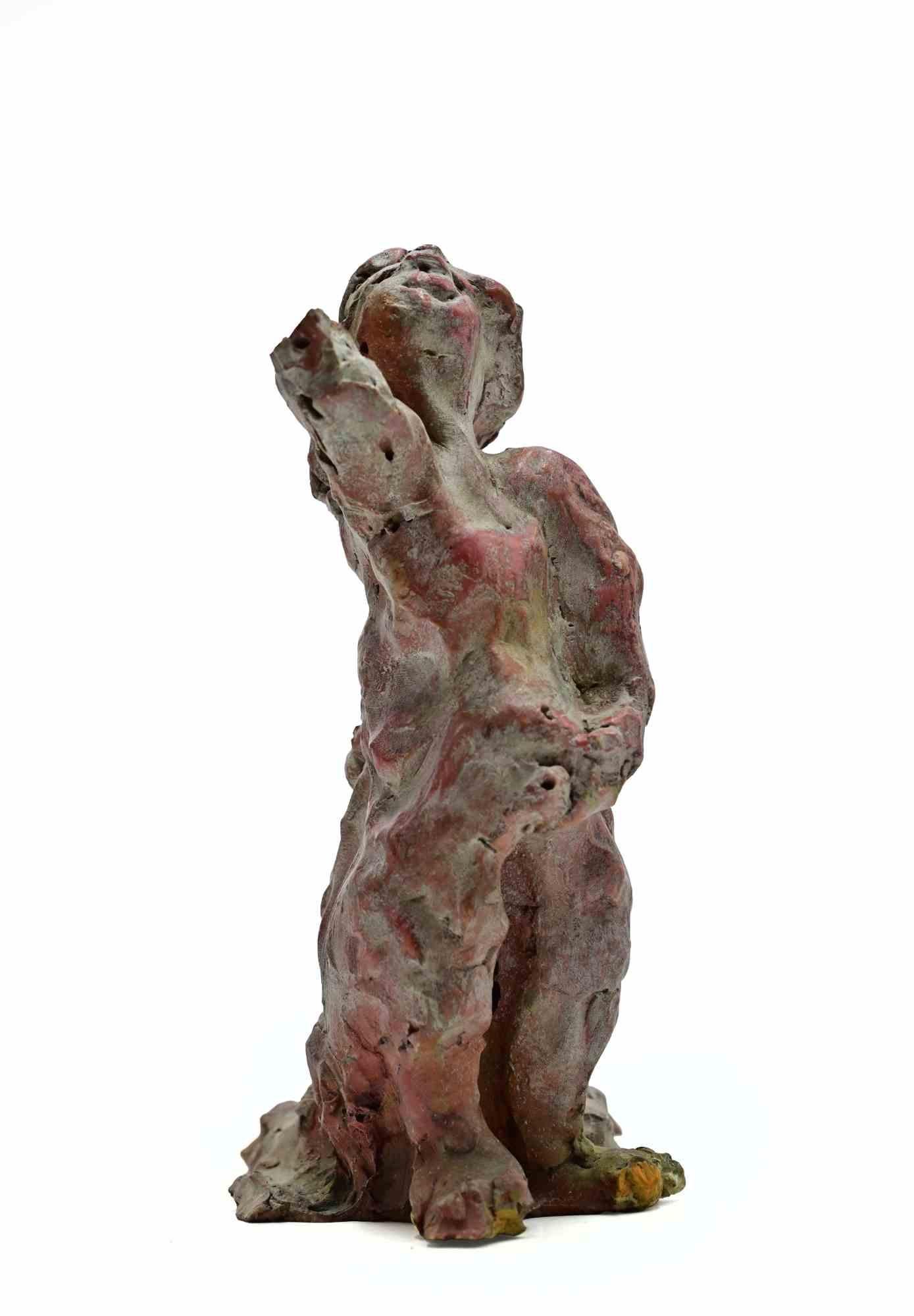 Woman - Sculpture by Sirio Pellegrini - 1960s For Sale 1