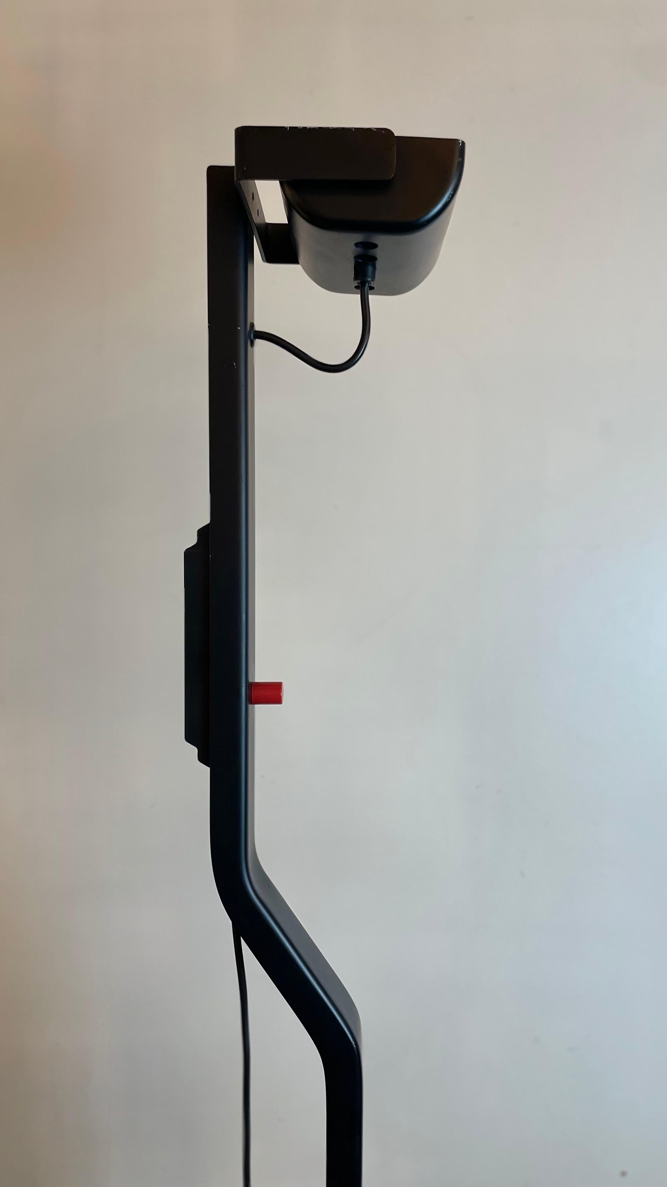 Powder-Coated Sirio T, Post-Modern Floor Lamp by K.Takahama for Sirrah, 1980s For Sale