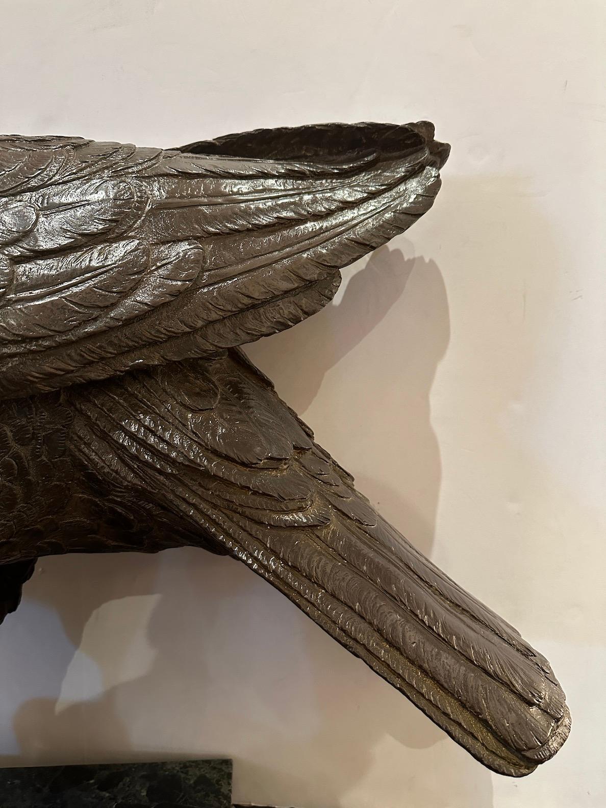 Large Cast Bronze Eagle For Sale 1