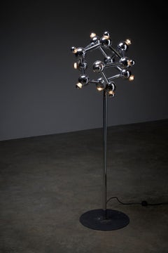 „Sirius 12K“ Atomic Space Age Stehleuchte, J.T. Kalmar