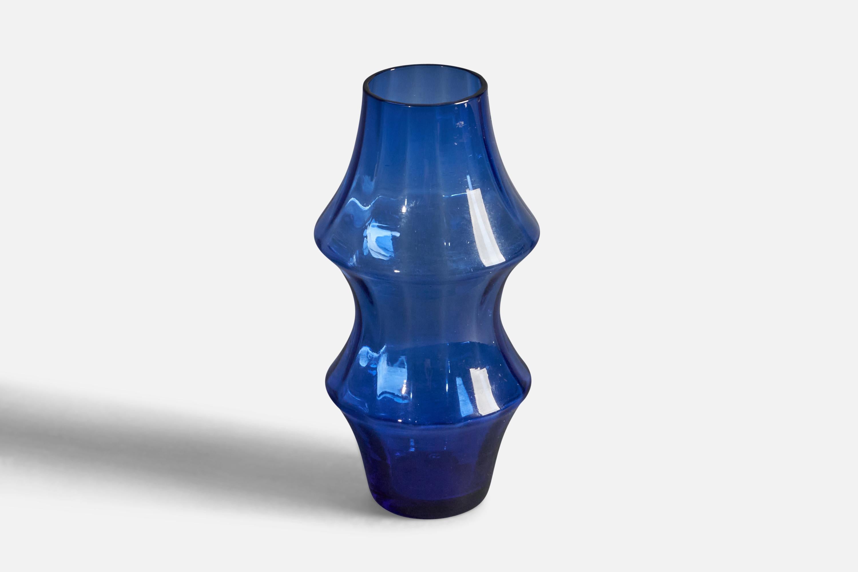 Sirkku Kumela, Vase, Glas, Finnland, 1960er Jahre (Moderne der Mitte des Jahrhunderts) im Angebot