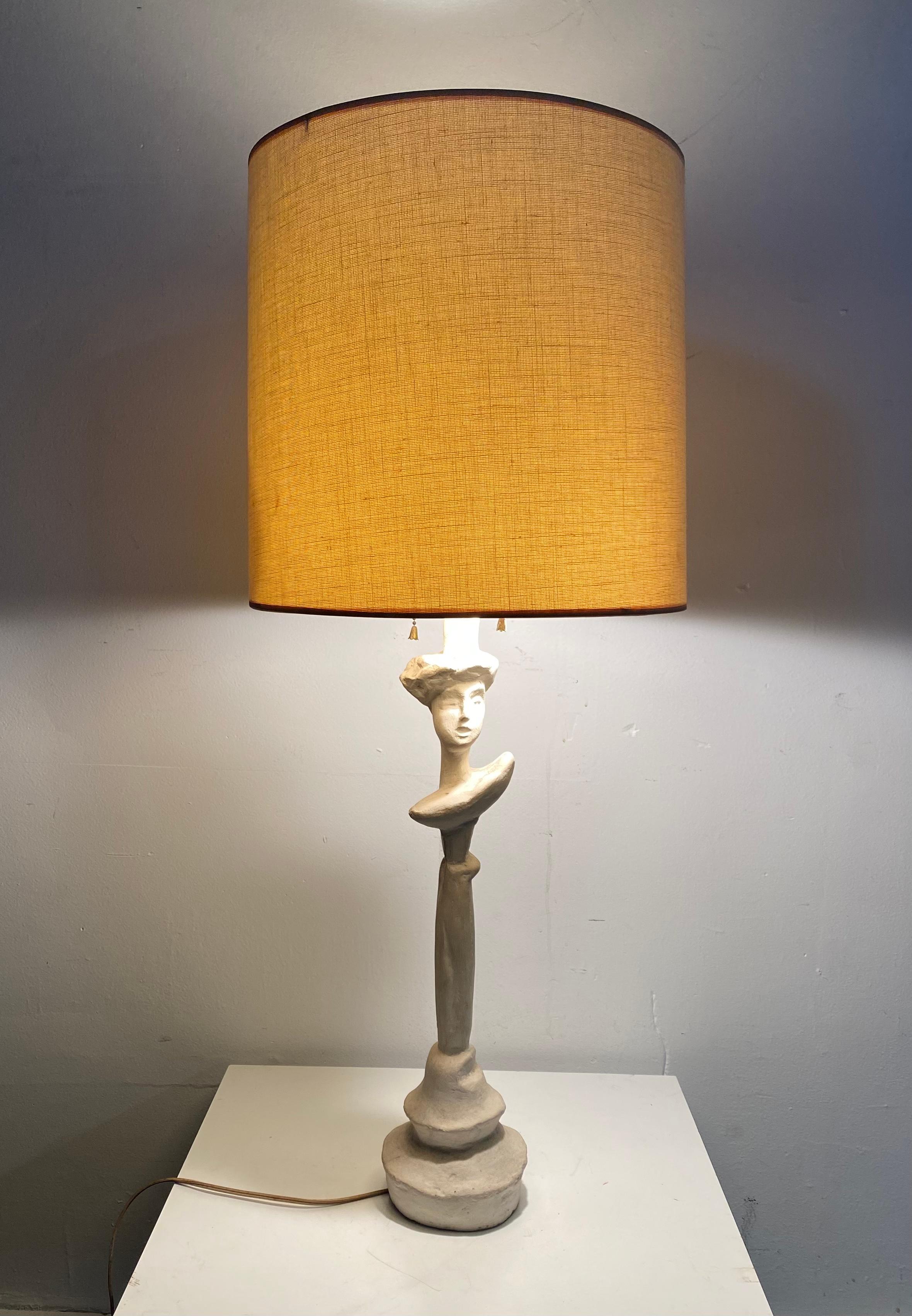 Sirmos Masque Table Lamp / Giacometti Design, Modernist Regency 3