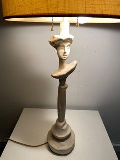 Sirmos Masque Table Lamp / Giacometti Design, Modernist Regency