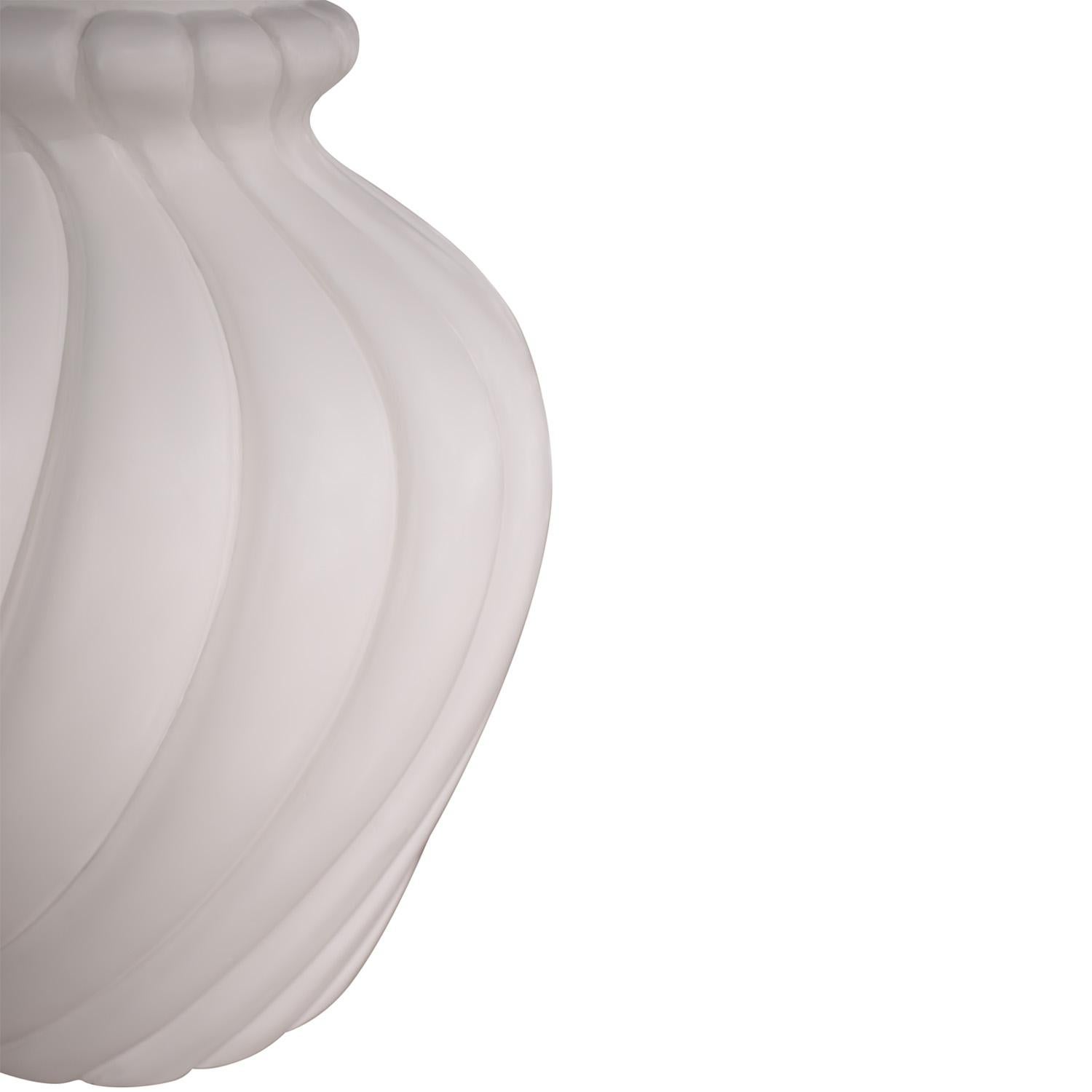 American Sirmos Pair of Elegant Ceramic 
