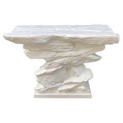 Sirmos Plaster Console Table