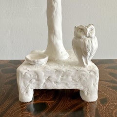 Sirmos Plaster Table Lamp After Giacometti, 1980s