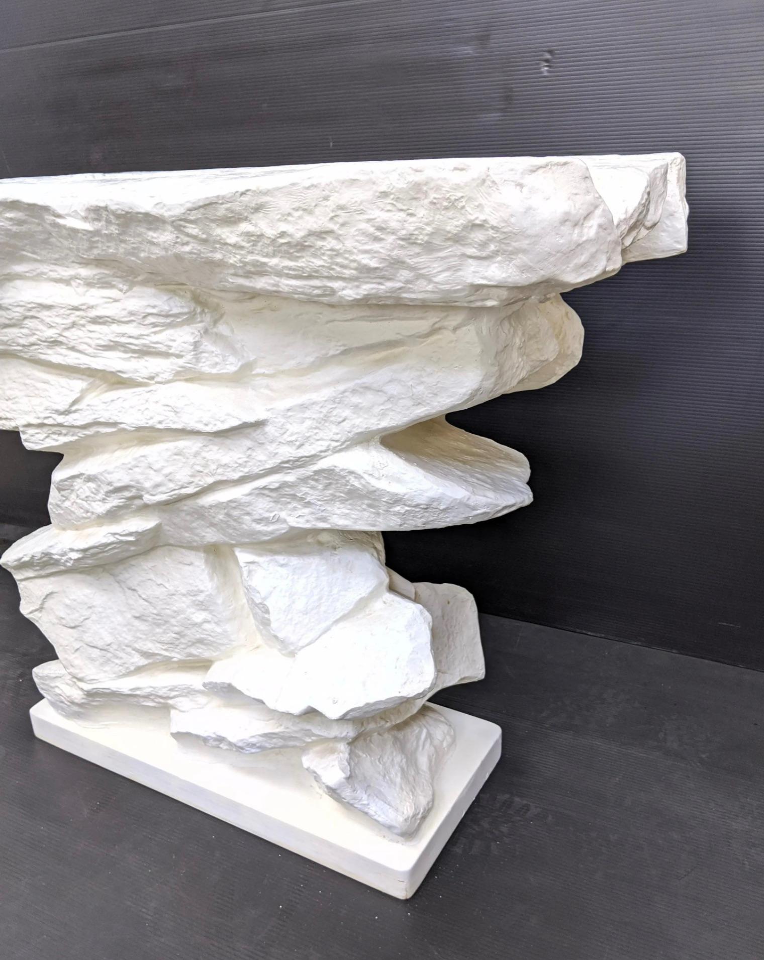 American Sirmos Rock Quarry Console Table