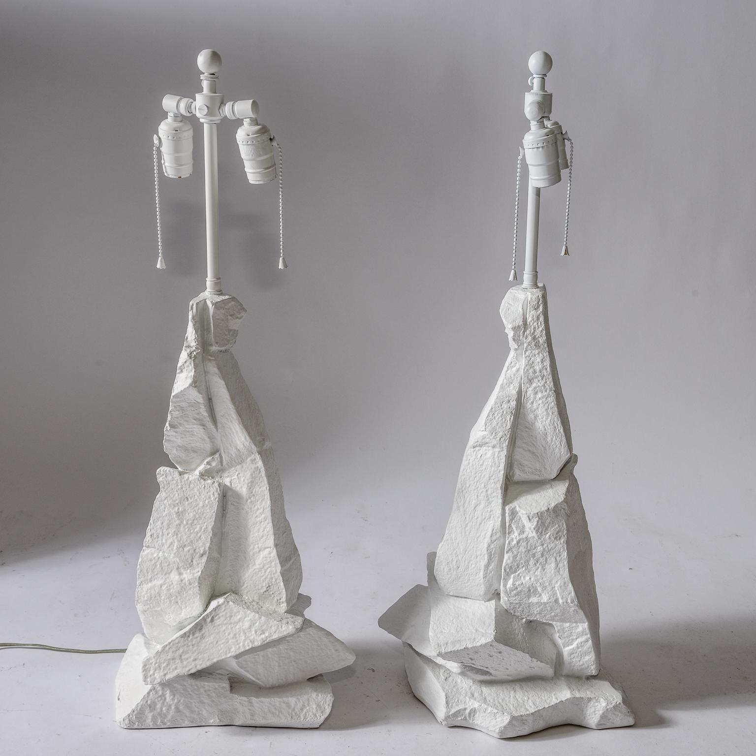 Sirmos Rock Quarry Lamps In Good Condition In West Palm Beach, FL