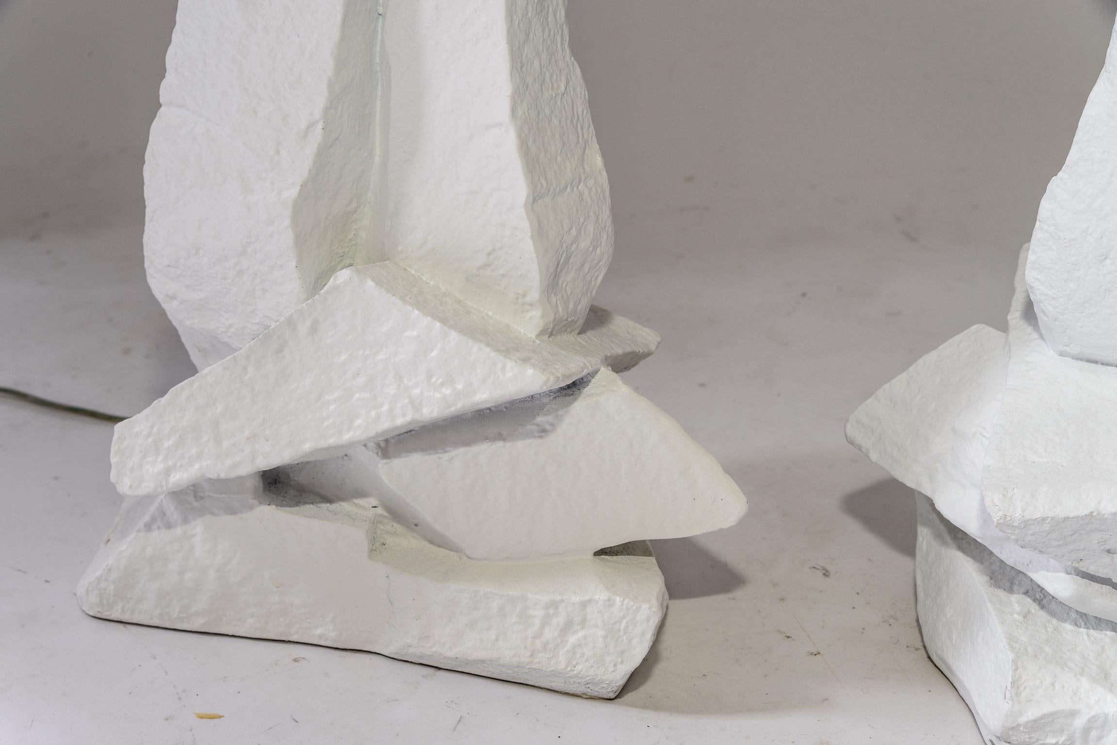 Mid-20th Century Sirmos Rock Quarry Lamps