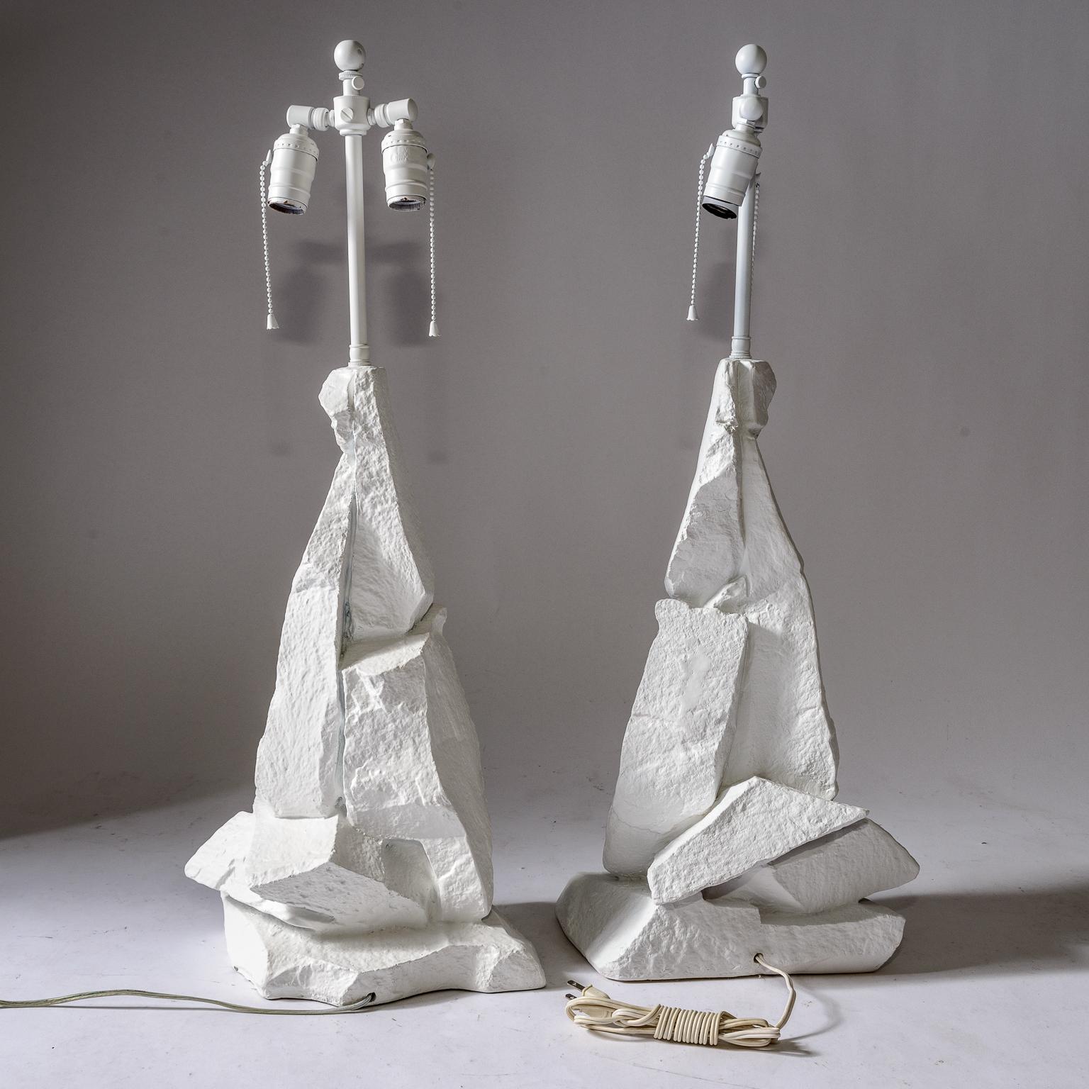 Plaster Sirmos Rock Quarry Lamps
