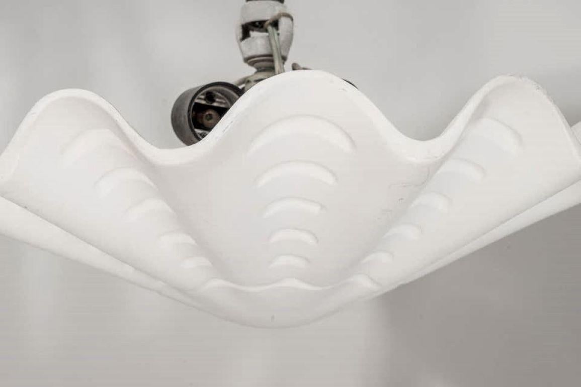 Modern Sirmos Sand Dollar Shell Form Chandelier