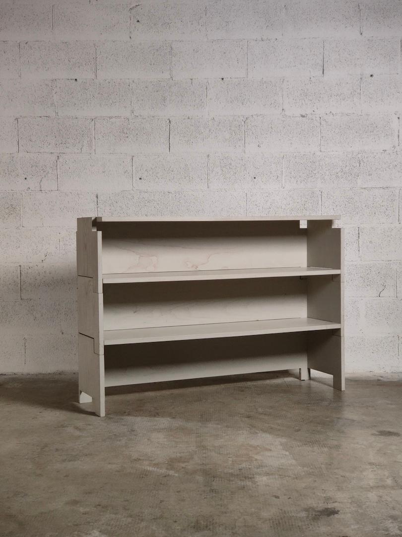 Wood Siro 3-Element Modular Bookcase by Kazuhide Takahama for Simon Gavina 70's