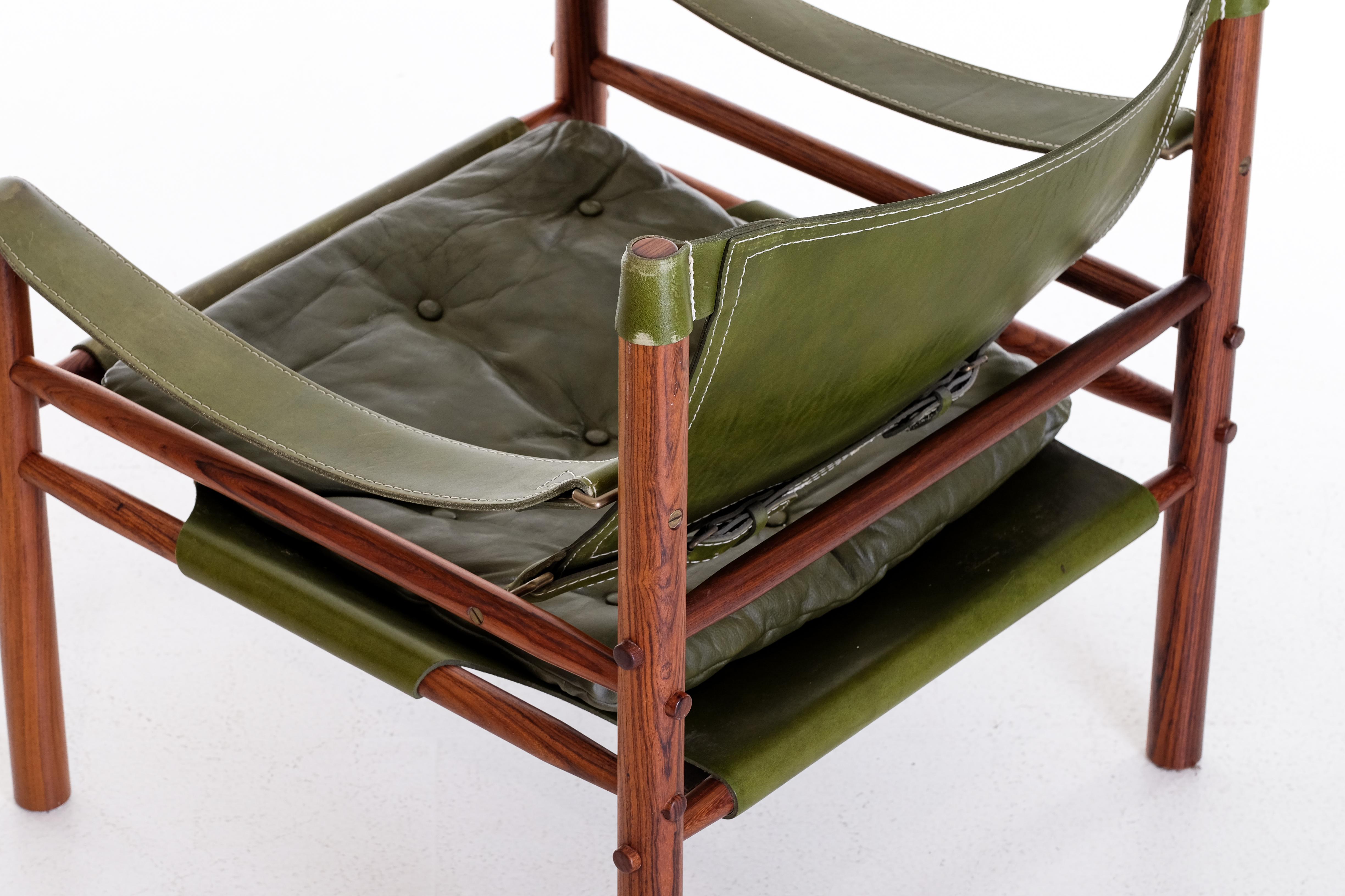 Sirocco Chair by Arne Norell, Sweden, 1970s In Good Condition For Sale In Stockholm, SE