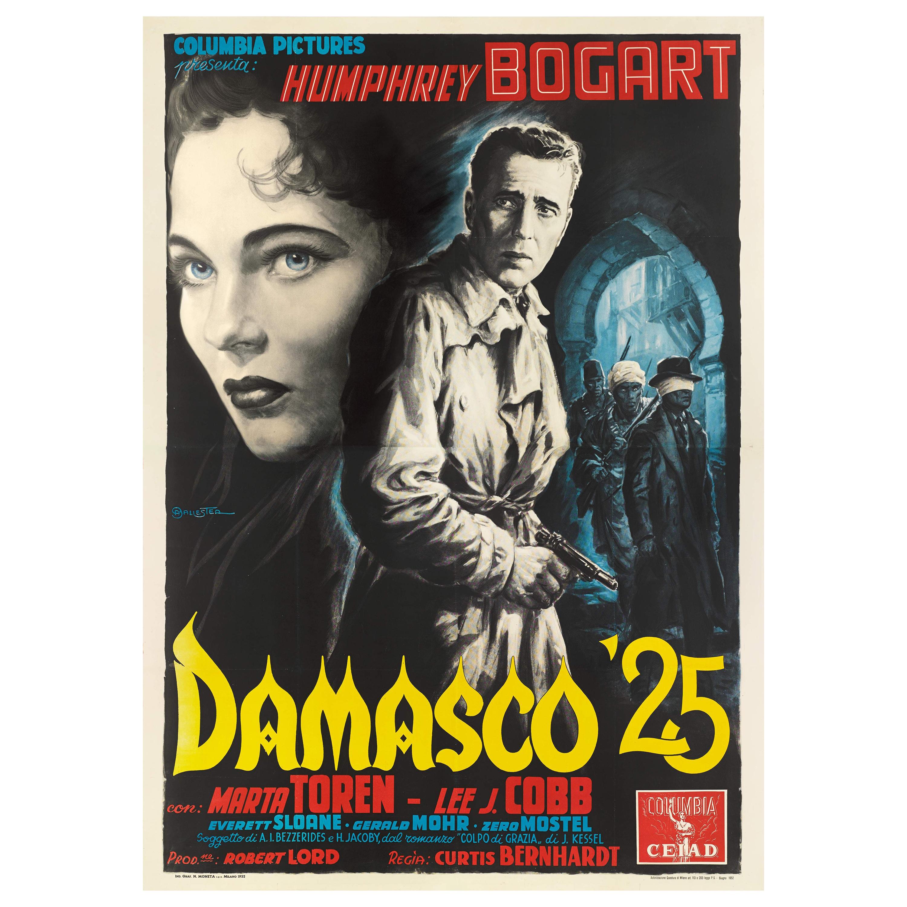 "Sirocco / Damasco 25" Film Poster For Sale