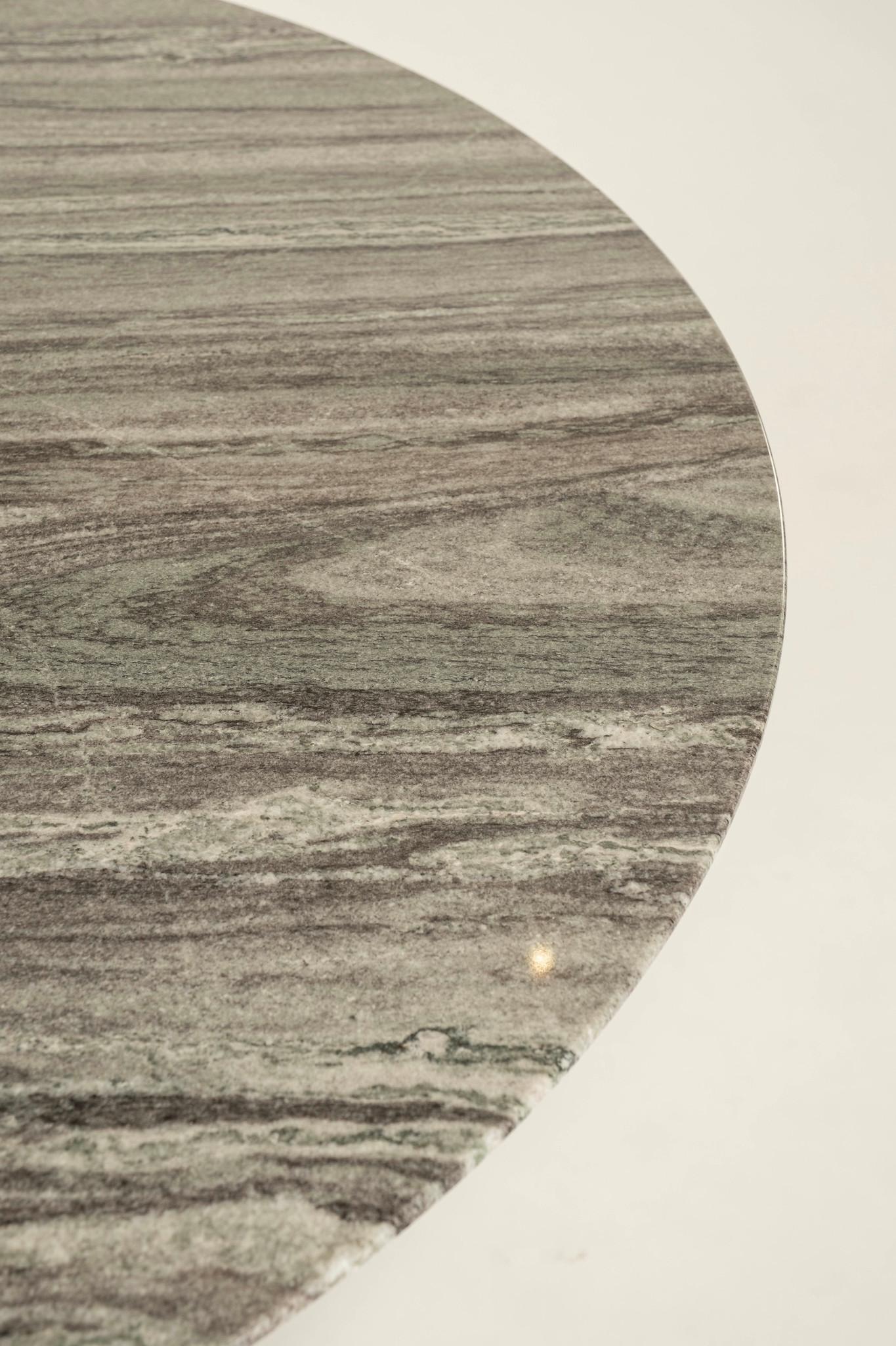 Mesa de centro de mármol pulido Sirocco Posmoderno en venta