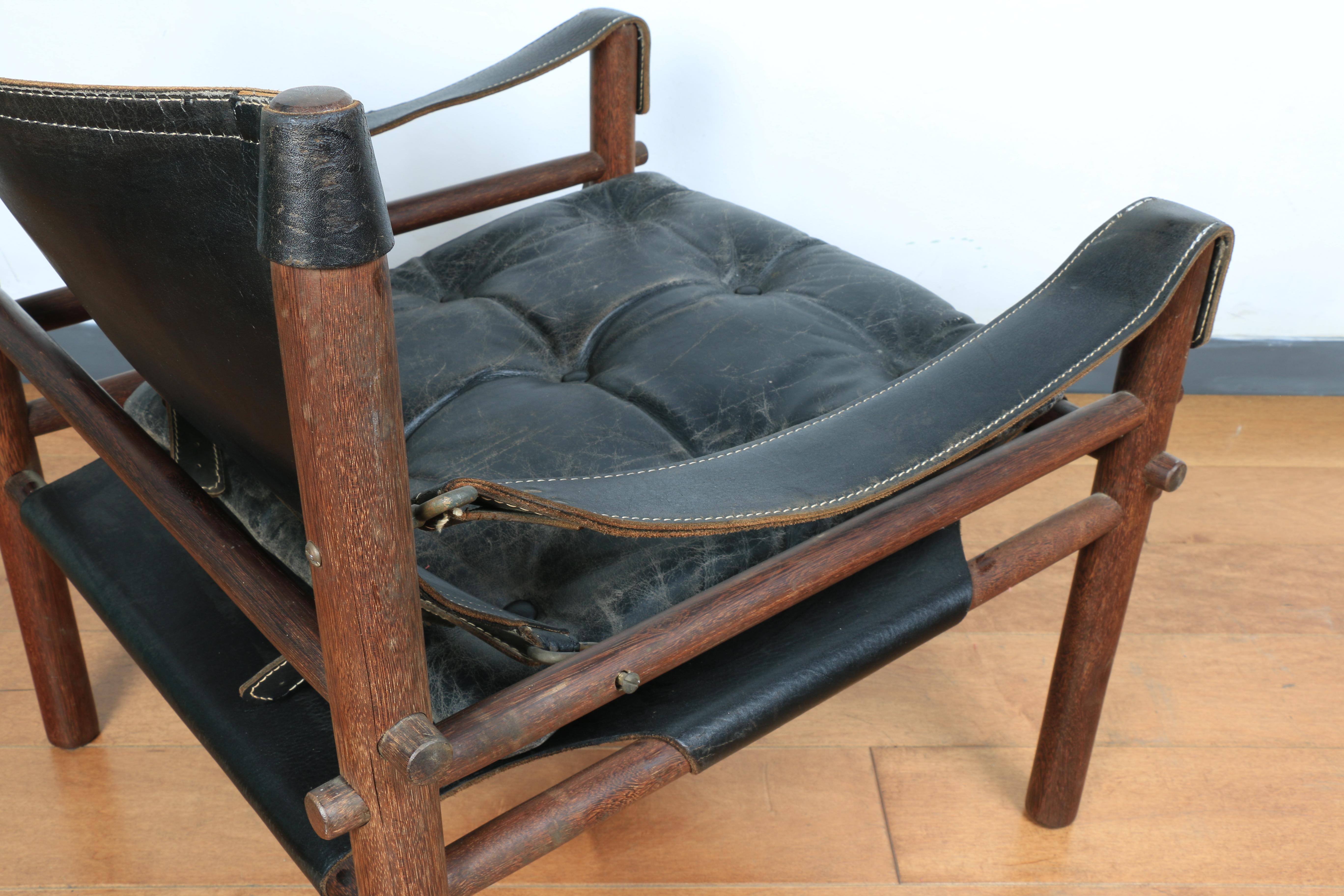 Silla Safari Sirocco de Arne Norrel Escandinavo moderno en venta