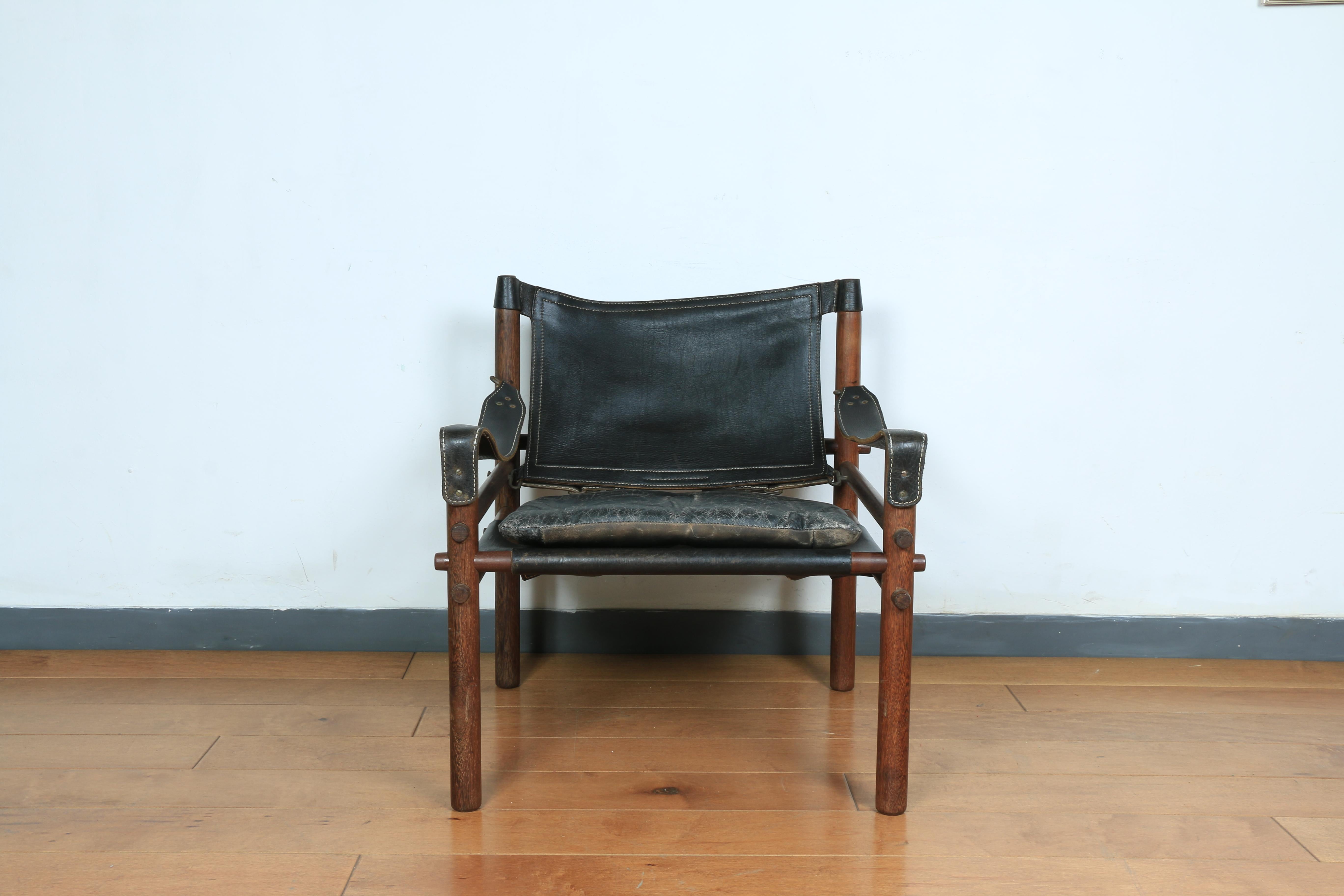 Sirocco Safari Chair by Arne Norrel For Sale 1