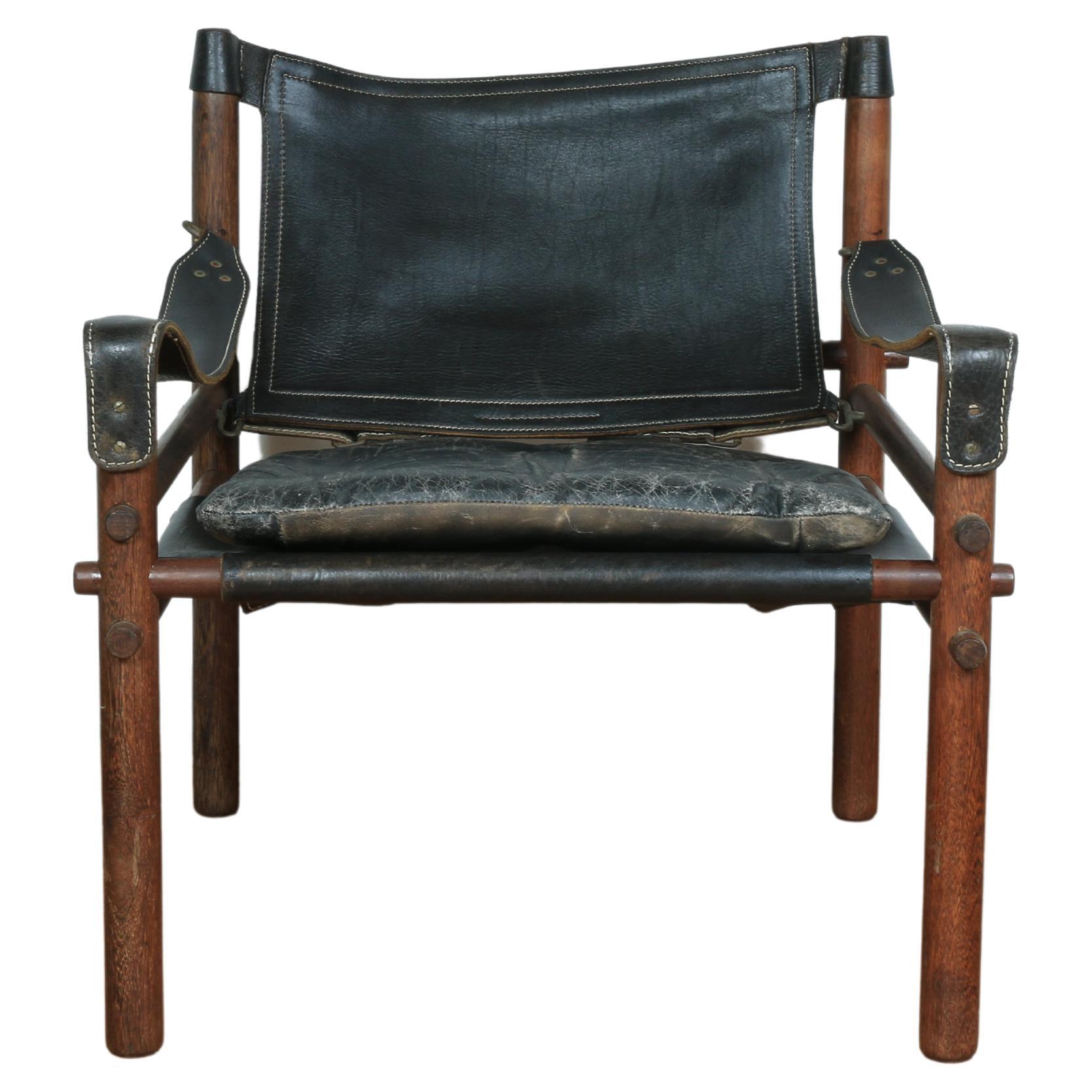 Sirocco Safari Chair by Arne Norrel For Sale