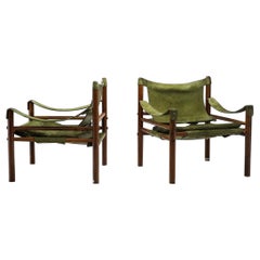 "Sirocco" Safari Chairs by Arne Norell for Norell Furniture, Sweden, 1960s