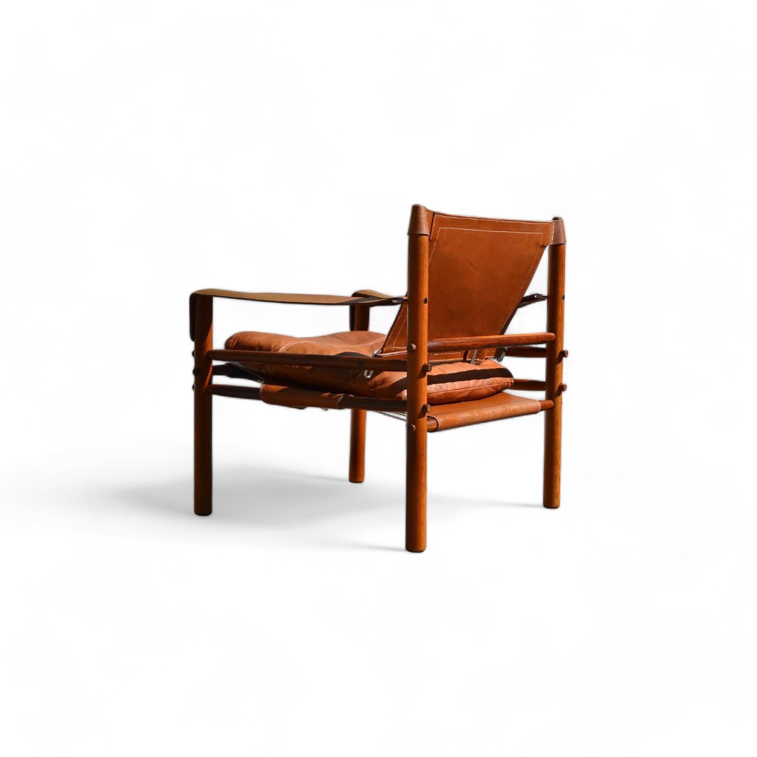 Sirocco teak armchair, Arne Norell, Sweden, 1964 For Sale 3