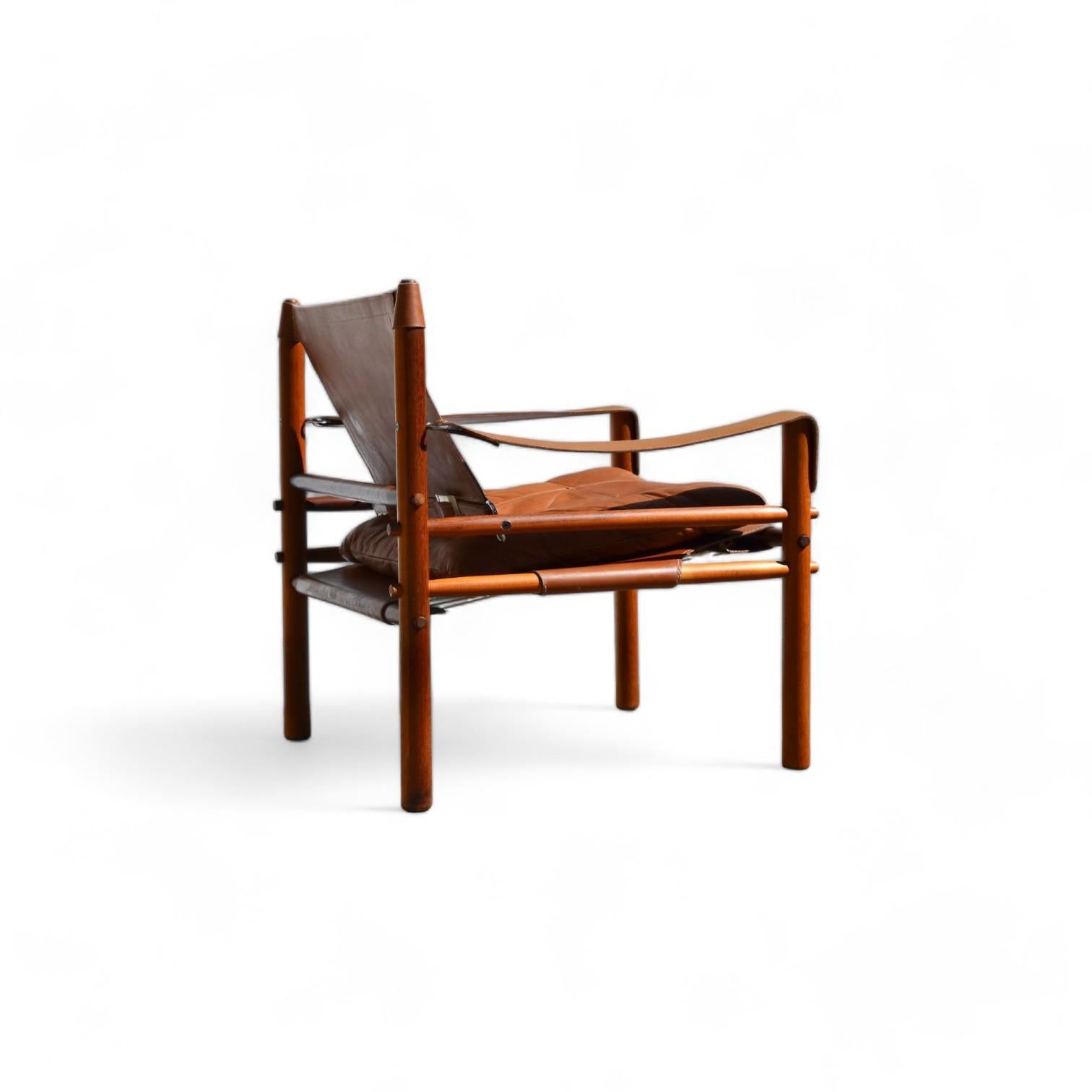 Mid-17th Century Sirocco teak armchair, Arne Norell, Sweden, 1964 For Sale
