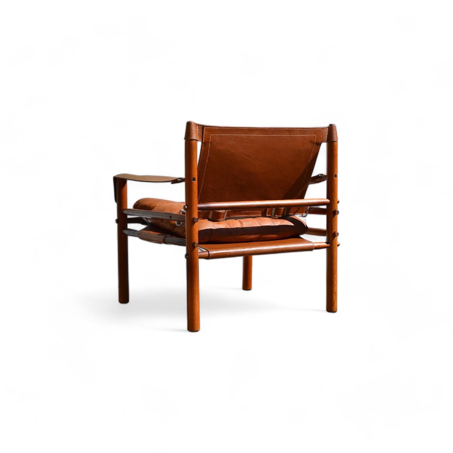 Sirocco teak armchair, Arne Norell, Sweden, 1964 For Sale 2