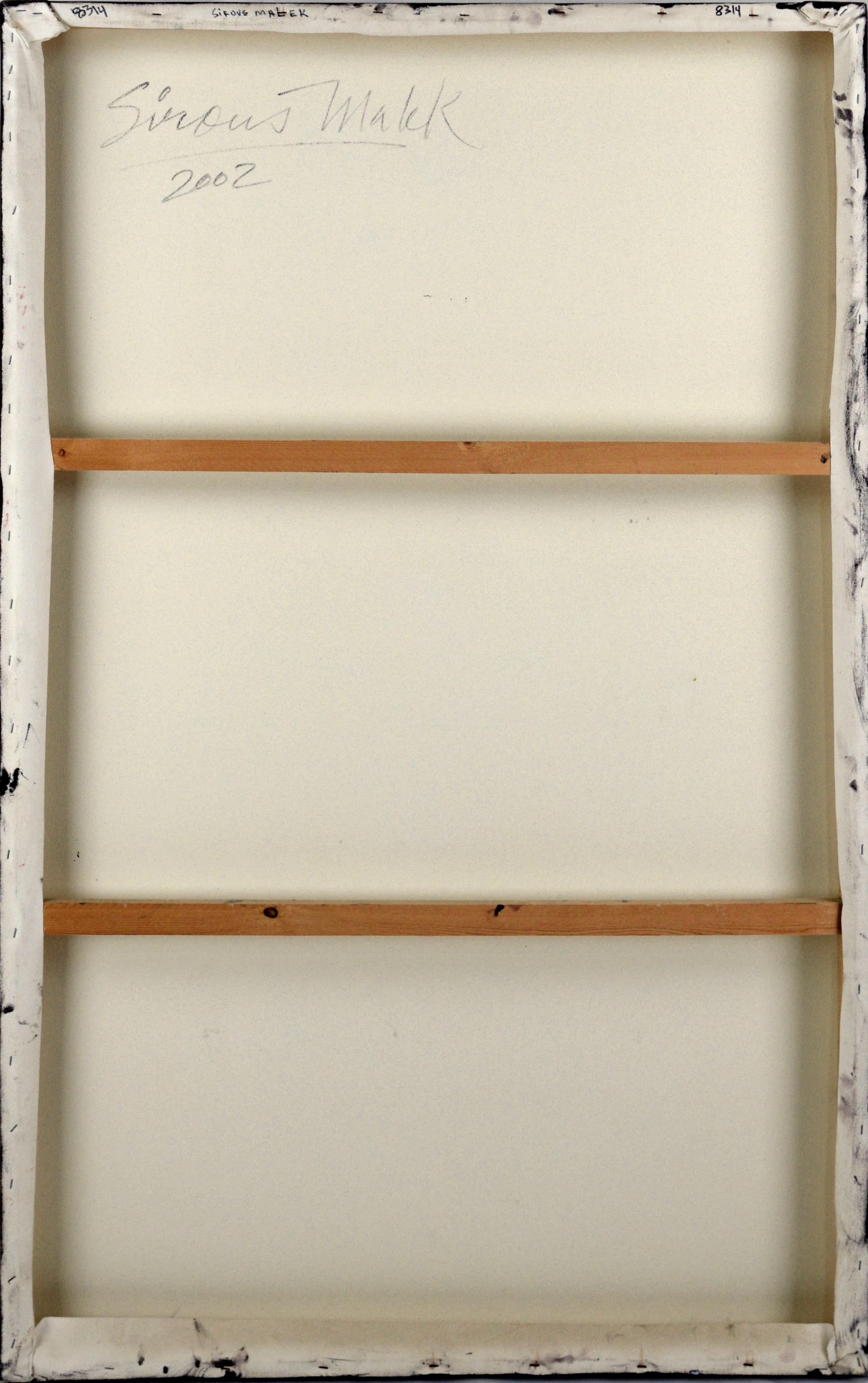 Deux personnages - Composition figurative abstraite à grande échelle 6