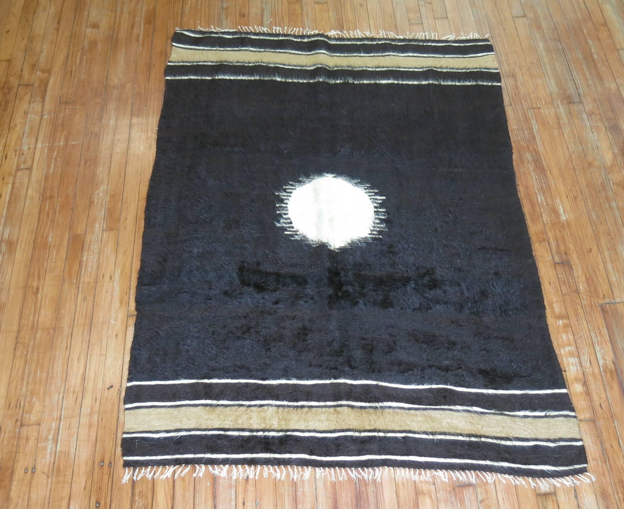 20th Century Sirt Vintage Turkish Rug For Sale