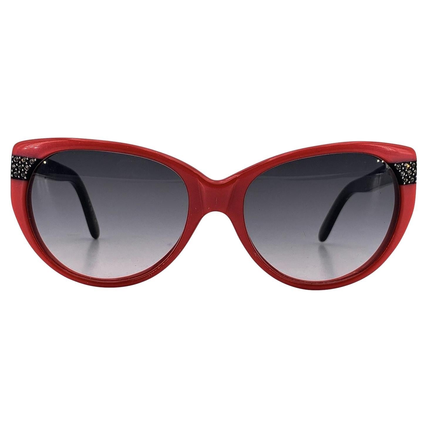 Sirtori Vintage Butterfly Red Sunglasses M 907 54/12 135 mm
