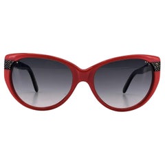 Sirtori Vintage Butterfly Red Sunglasses M 907 54/12 135 mm