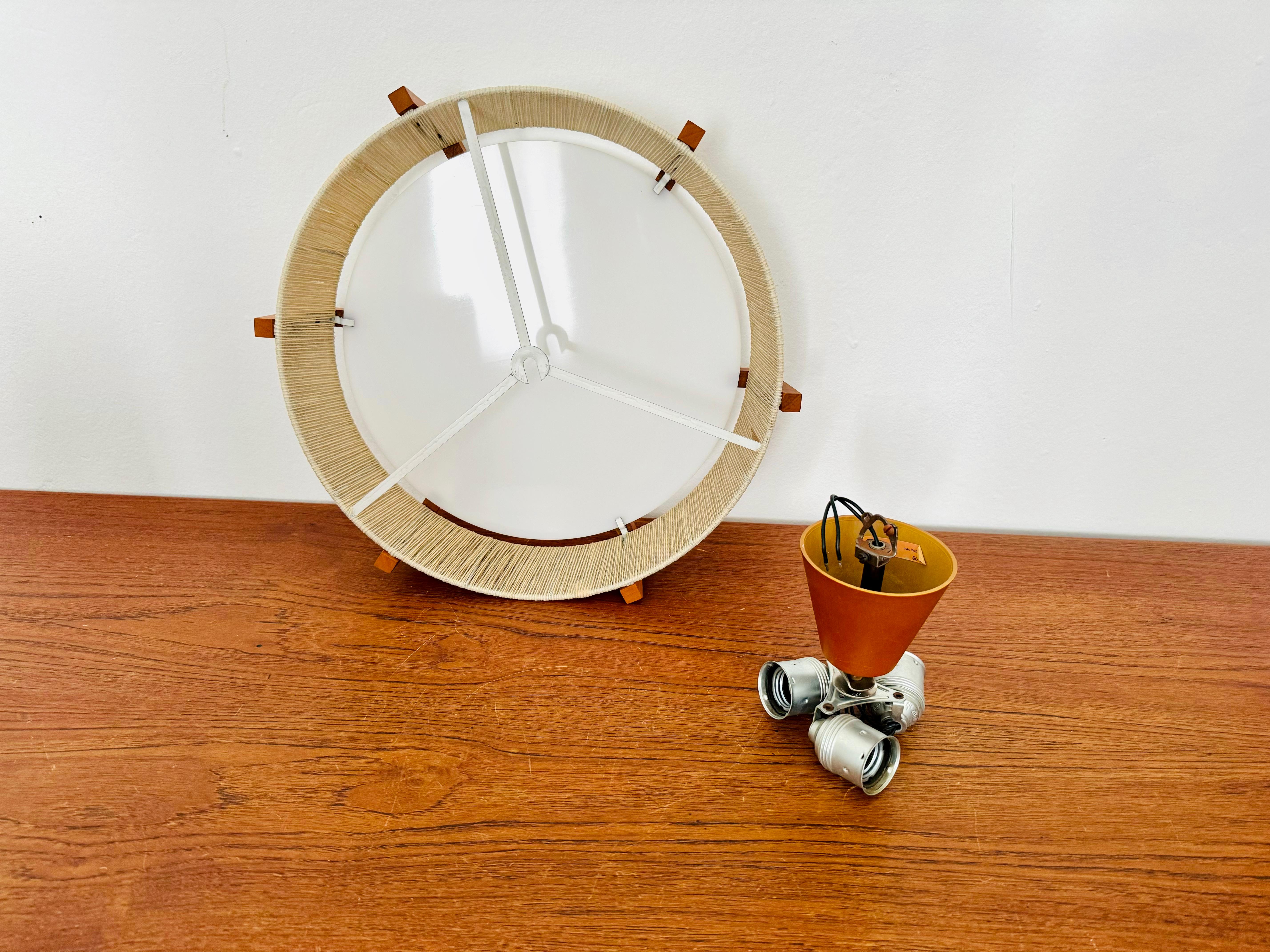 Lampe suspendue Sisal de Temde en vente 7