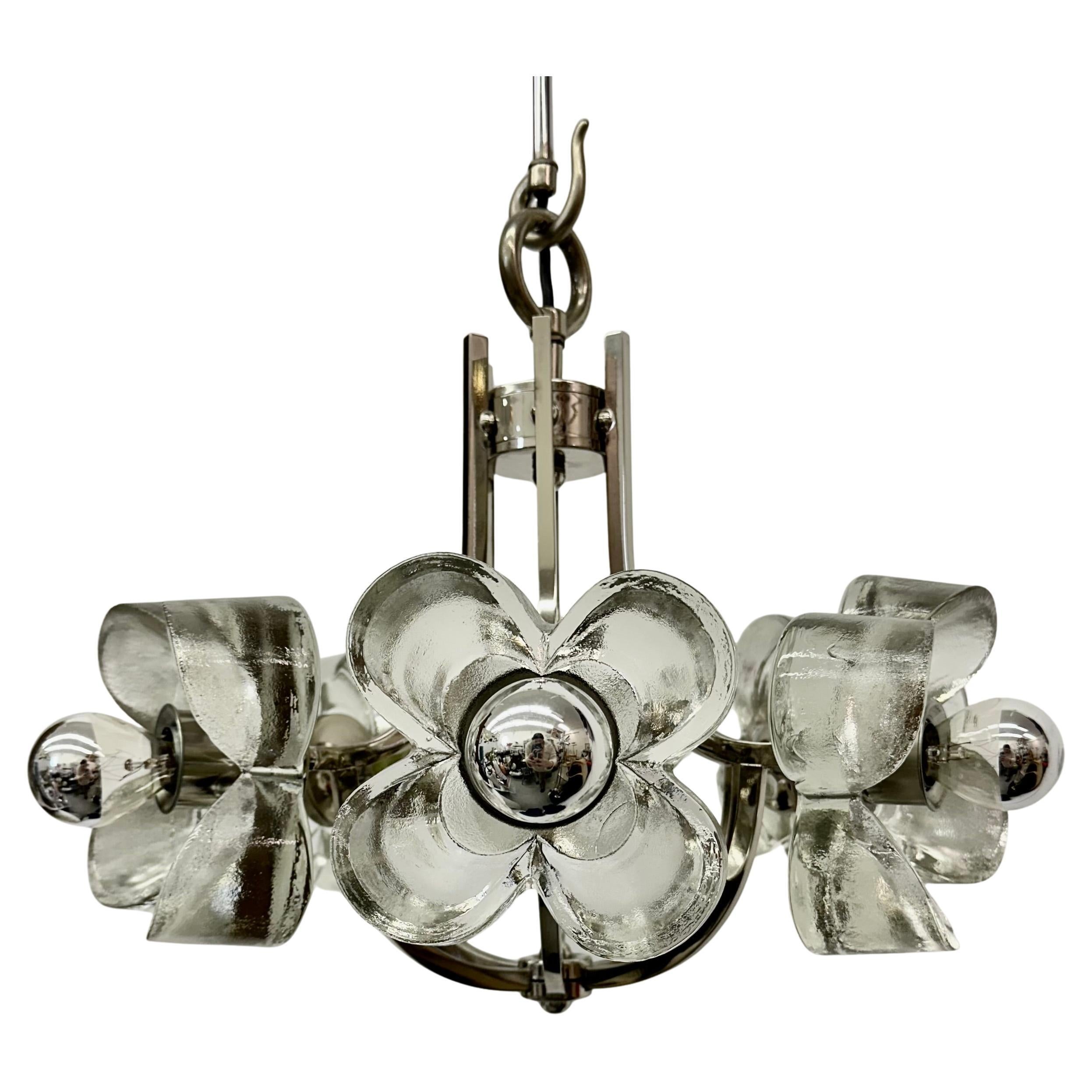 Sische Leuchten hanging lamp chandelier , 1970s