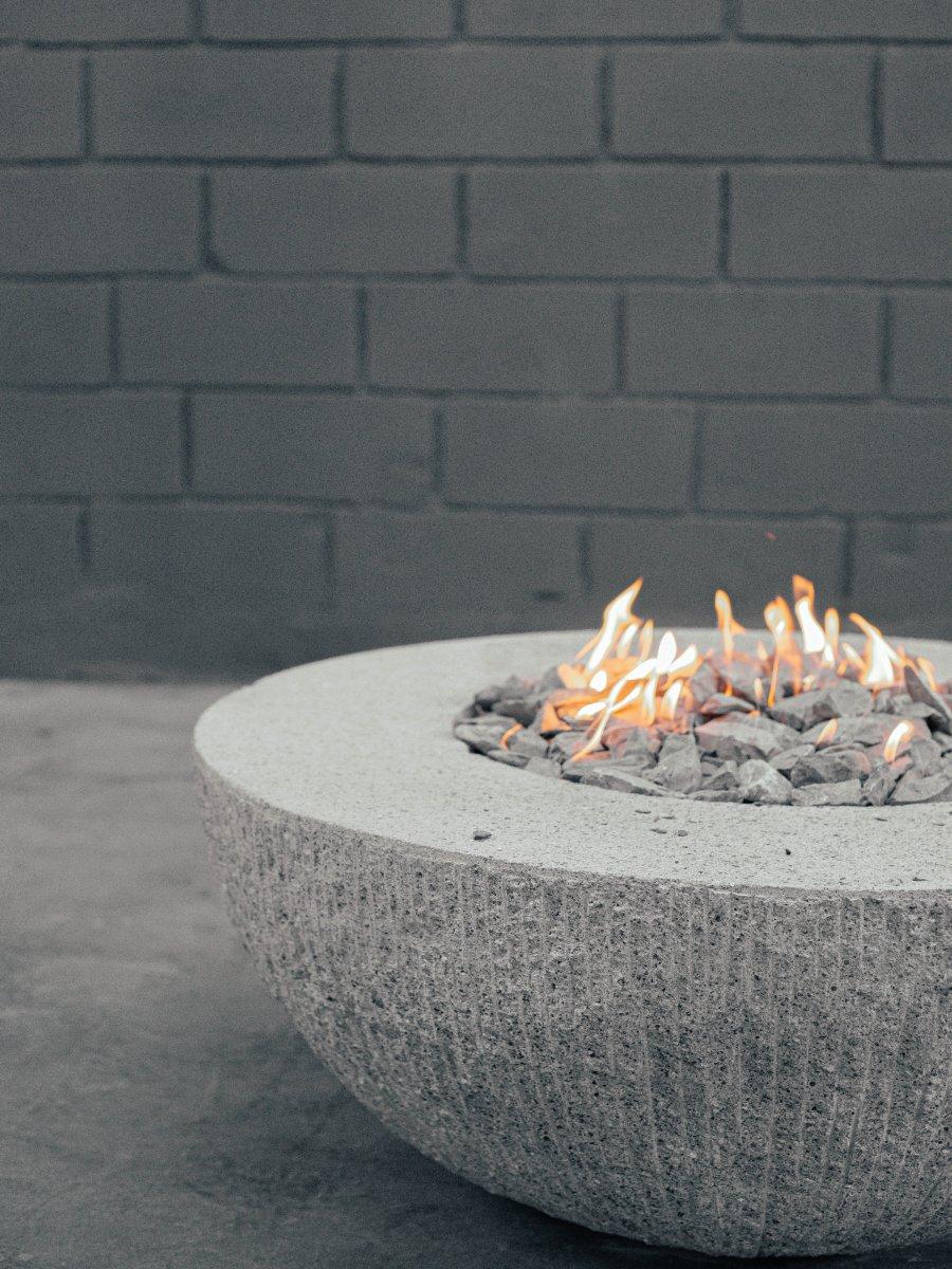 Modern Sisifo Fire Bowl by Andres Monnier For Sale