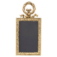 Sissi brass frame with garland