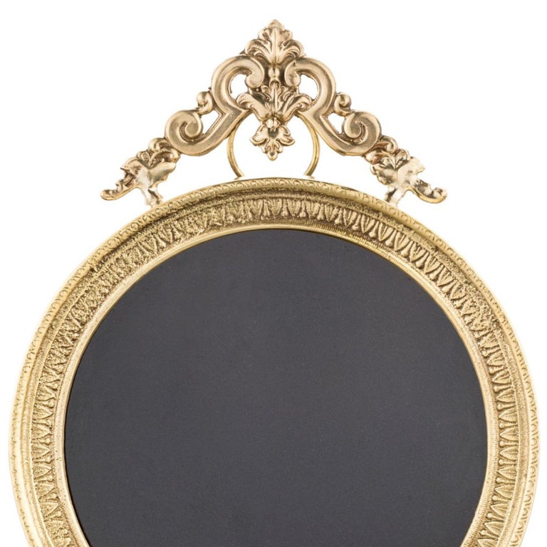 Sissi Brass Frame with Triangle Decoration For Sale at 1stDibs