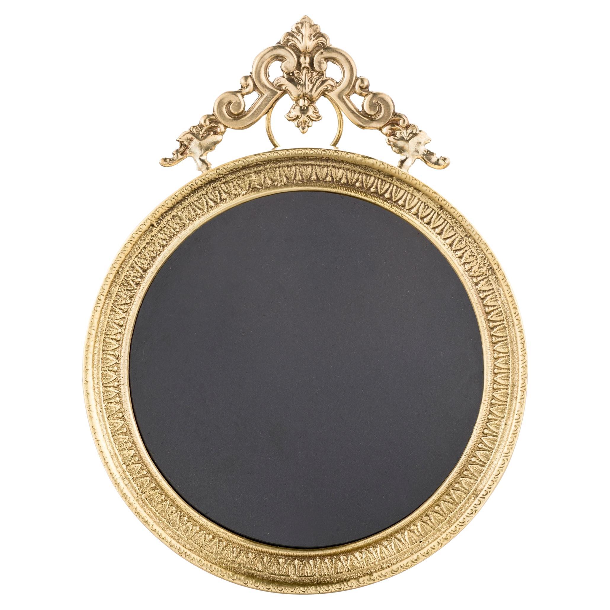 Sissi Brass Frame with Triangle Decoration