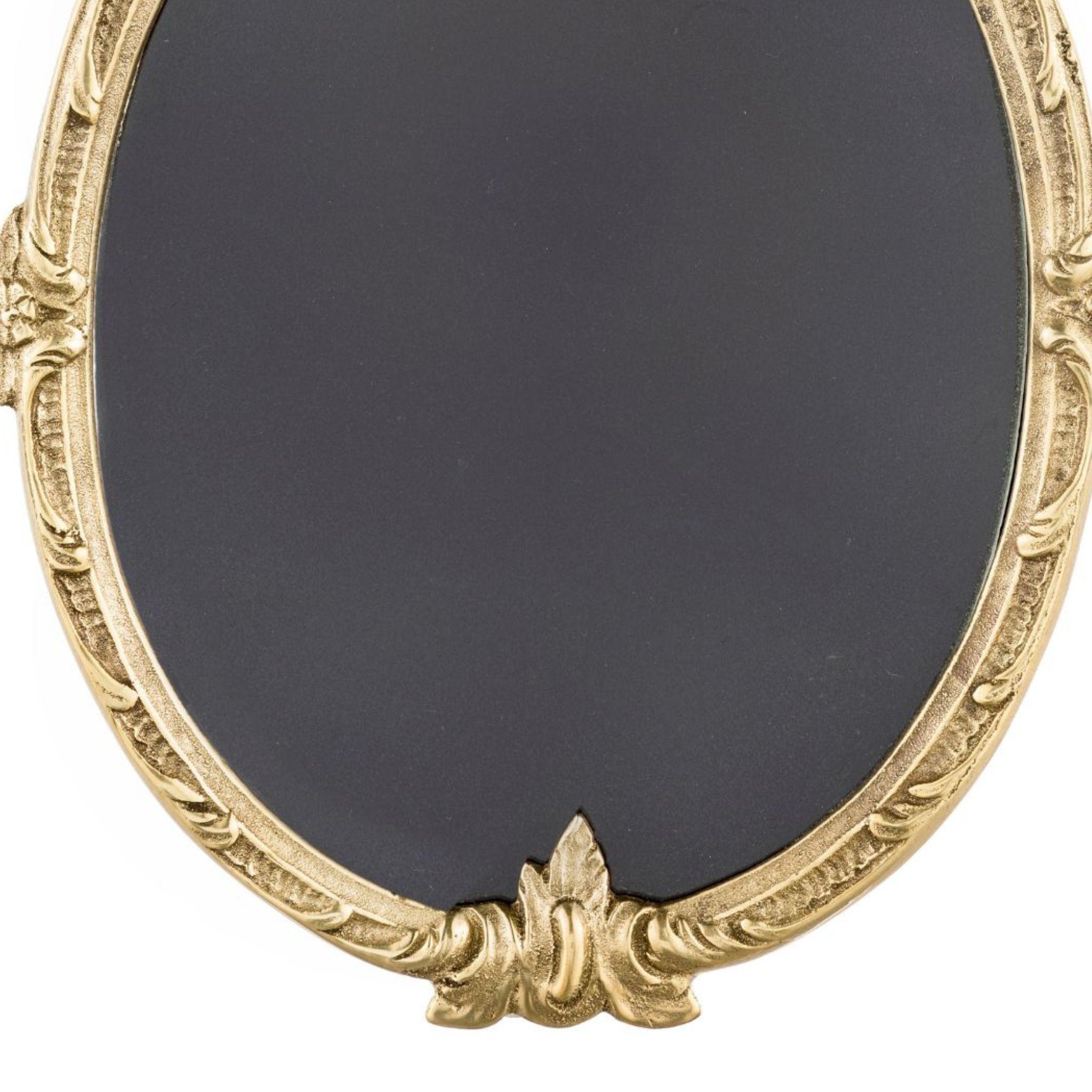 Sissi Decorated Brass Frame In New Condition For Sale In Firenze, FI