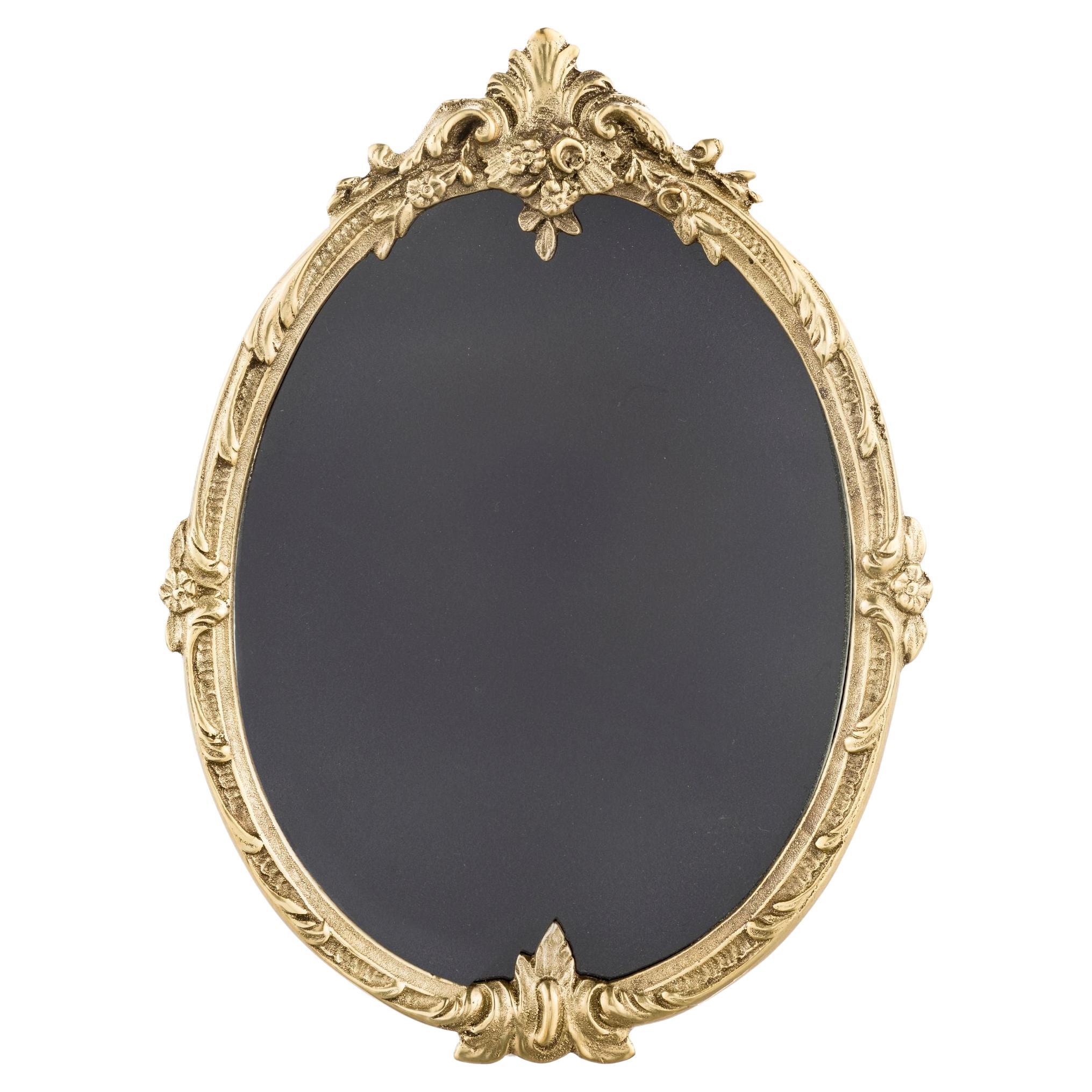 Sissi Decorated Brass Frame For Sale
