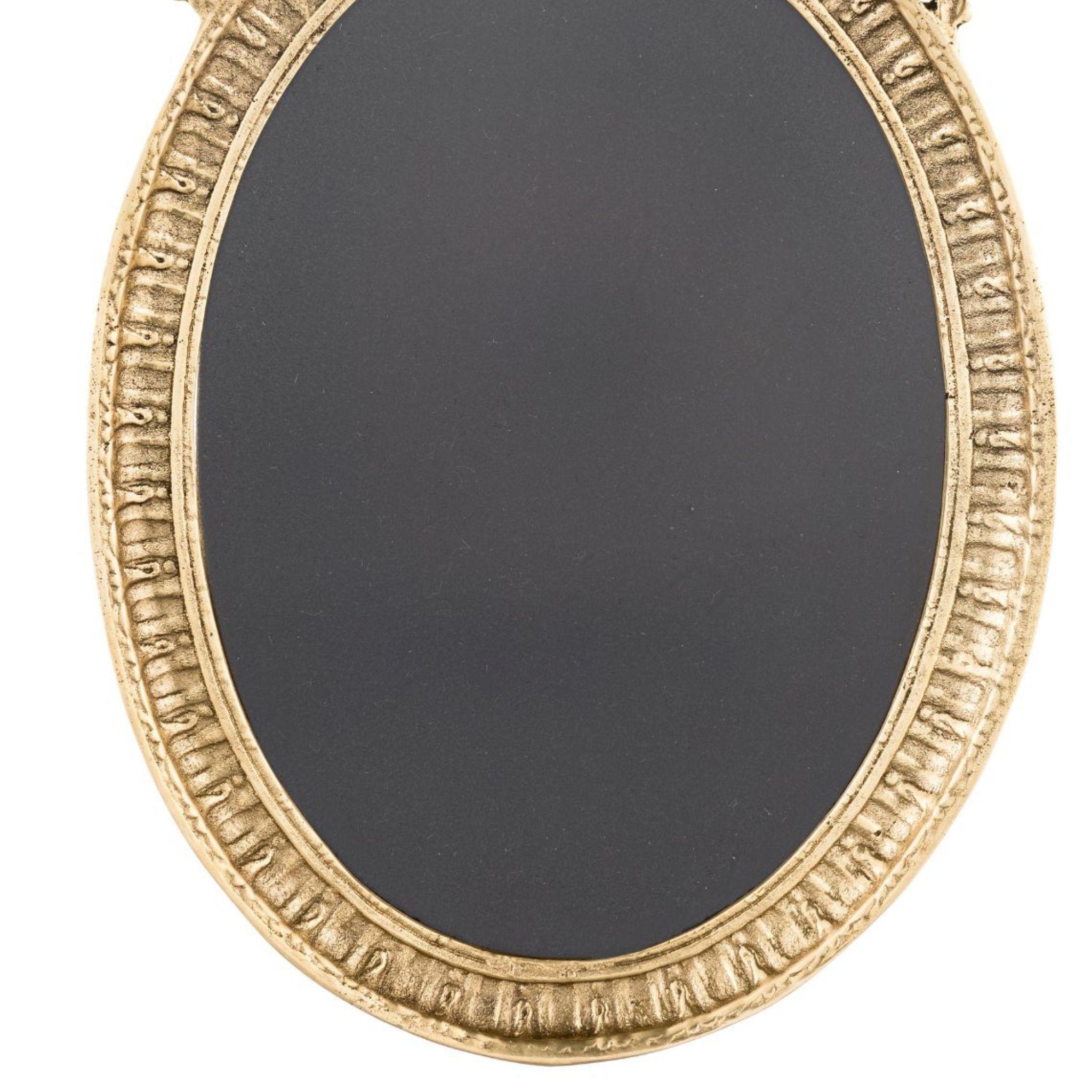 Sissi Round Brass Frame In New Condition For Sale In Firenze, FI