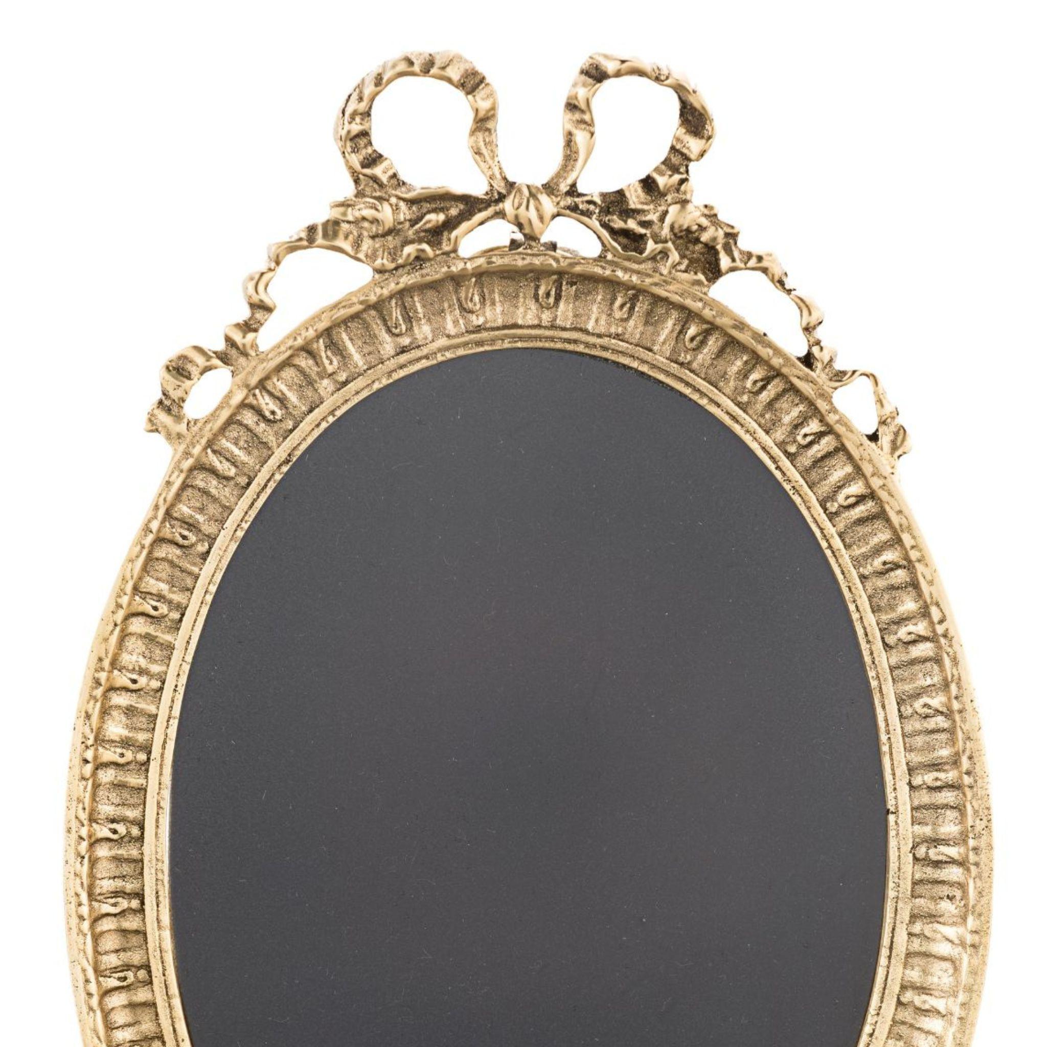 Contemporary Sissi Round Brass Frame For Sale