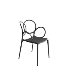 In stock Sissi Stackable Armchair Dark Grey Polypropylene By Driade