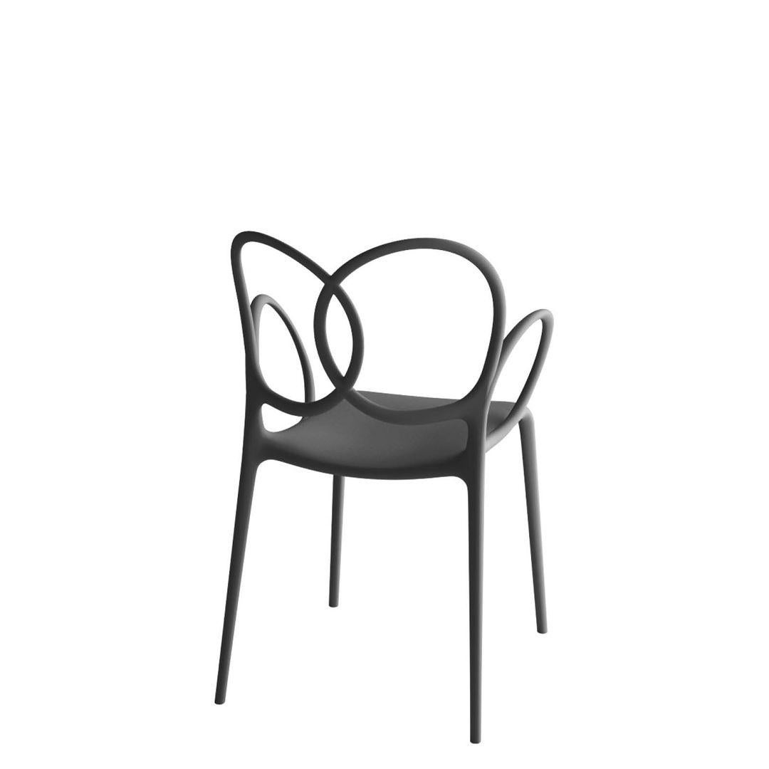 Sissi Stackable Armchair Dark Grey Polypropylene By Driade In New Condition For Sale In Beverly Hills, CA