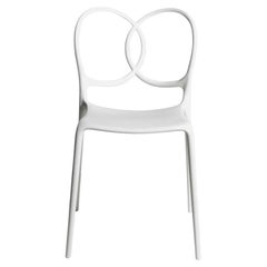 Sissi Stackable Chair White Polypropylene by Driade