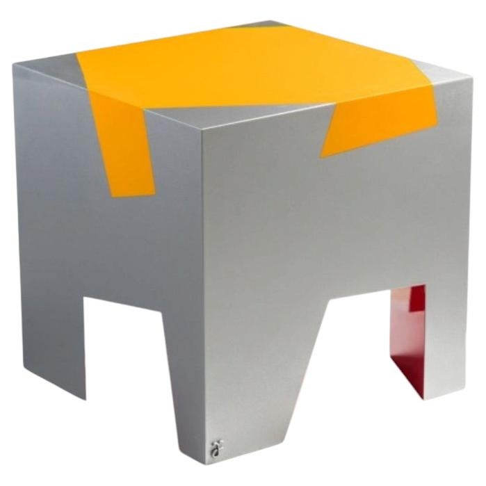 Sissi Stackable Totem Seat in Powder-Coated Aluminum by altreforme