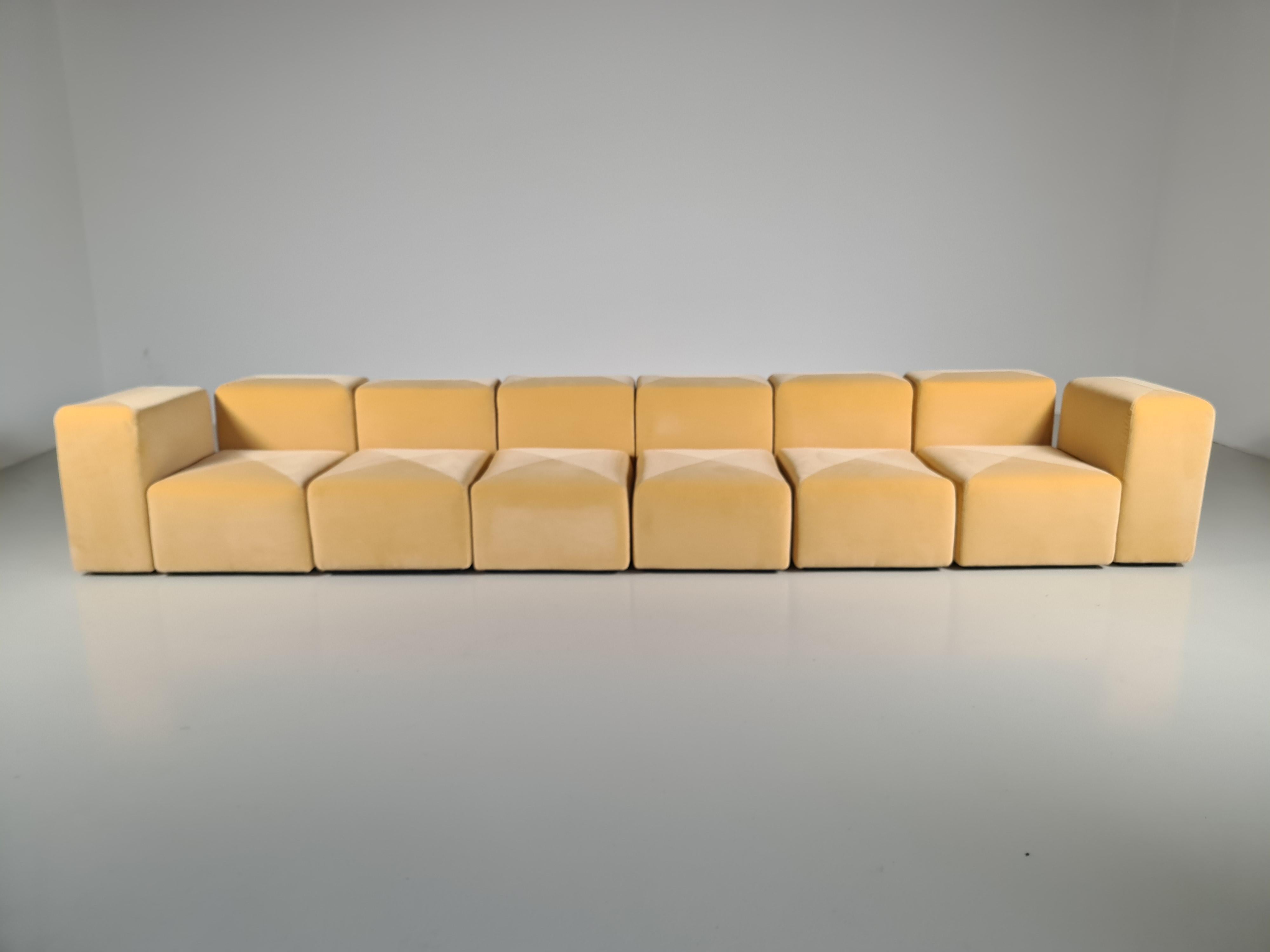 Modulares Sistema 61-Sofa von Giancarlo Piretti fr Anonima Castelli, 1970er Jahre im Angebot 3