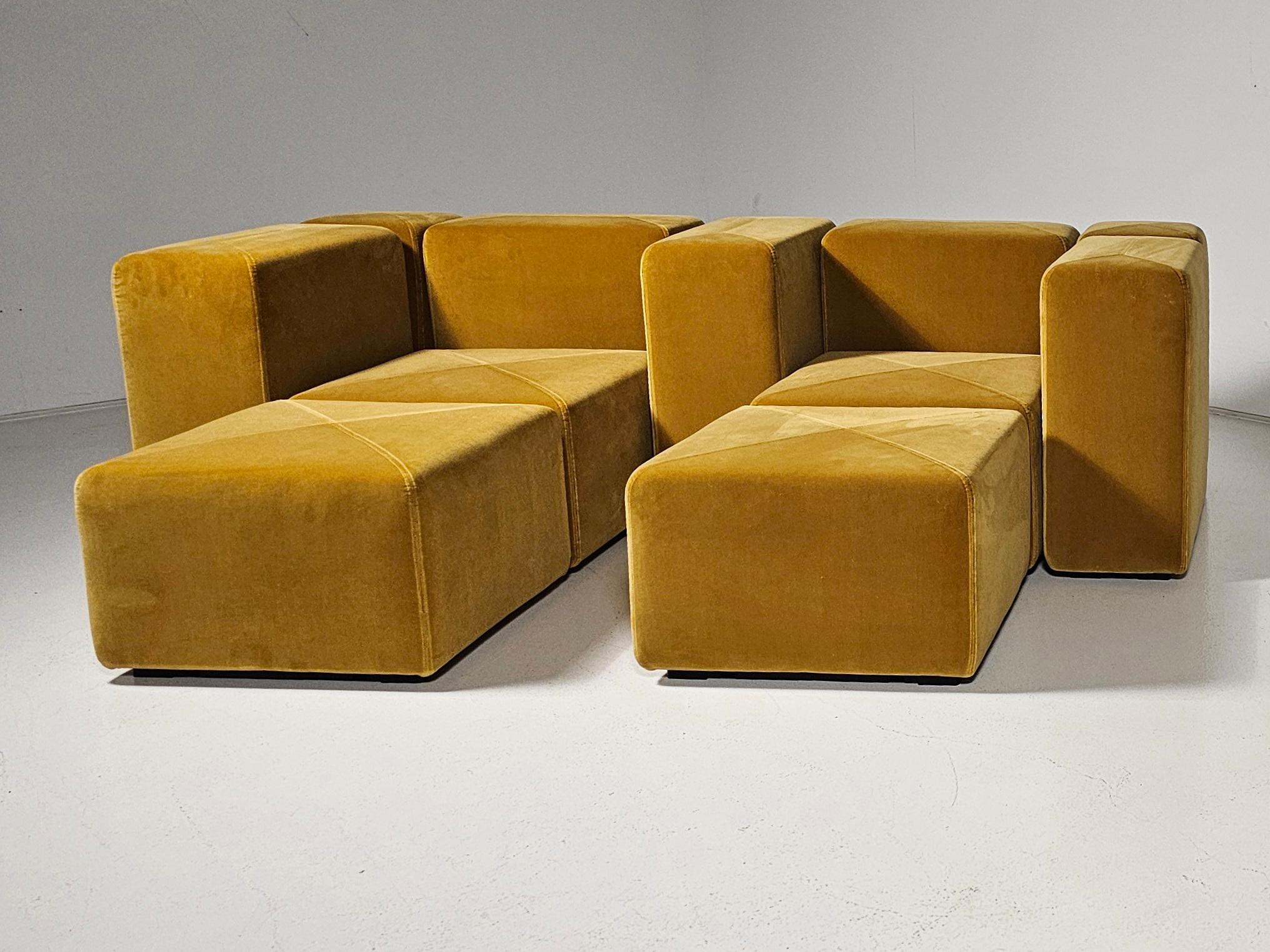 Sistema 61 Modular Sofa by Giancarlo Piretti for Anonima Castelli, 1970s en vente 3
