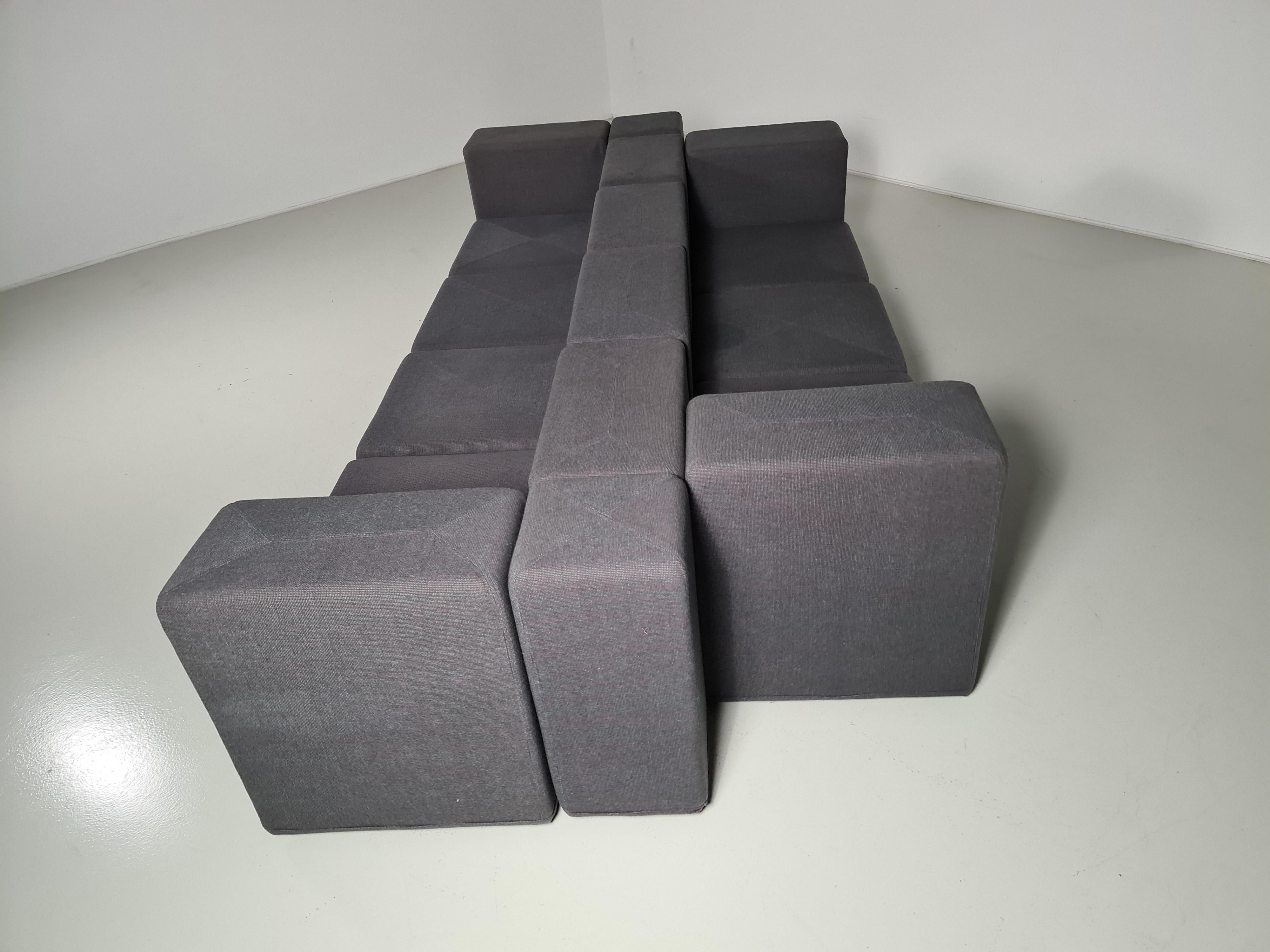 Modulares Sistema 61-Sofa von Giancarlo Piretti fr Anonima Castelli, 1970er Jahre (Ende des 20. Jahrhunderts) im Angebot