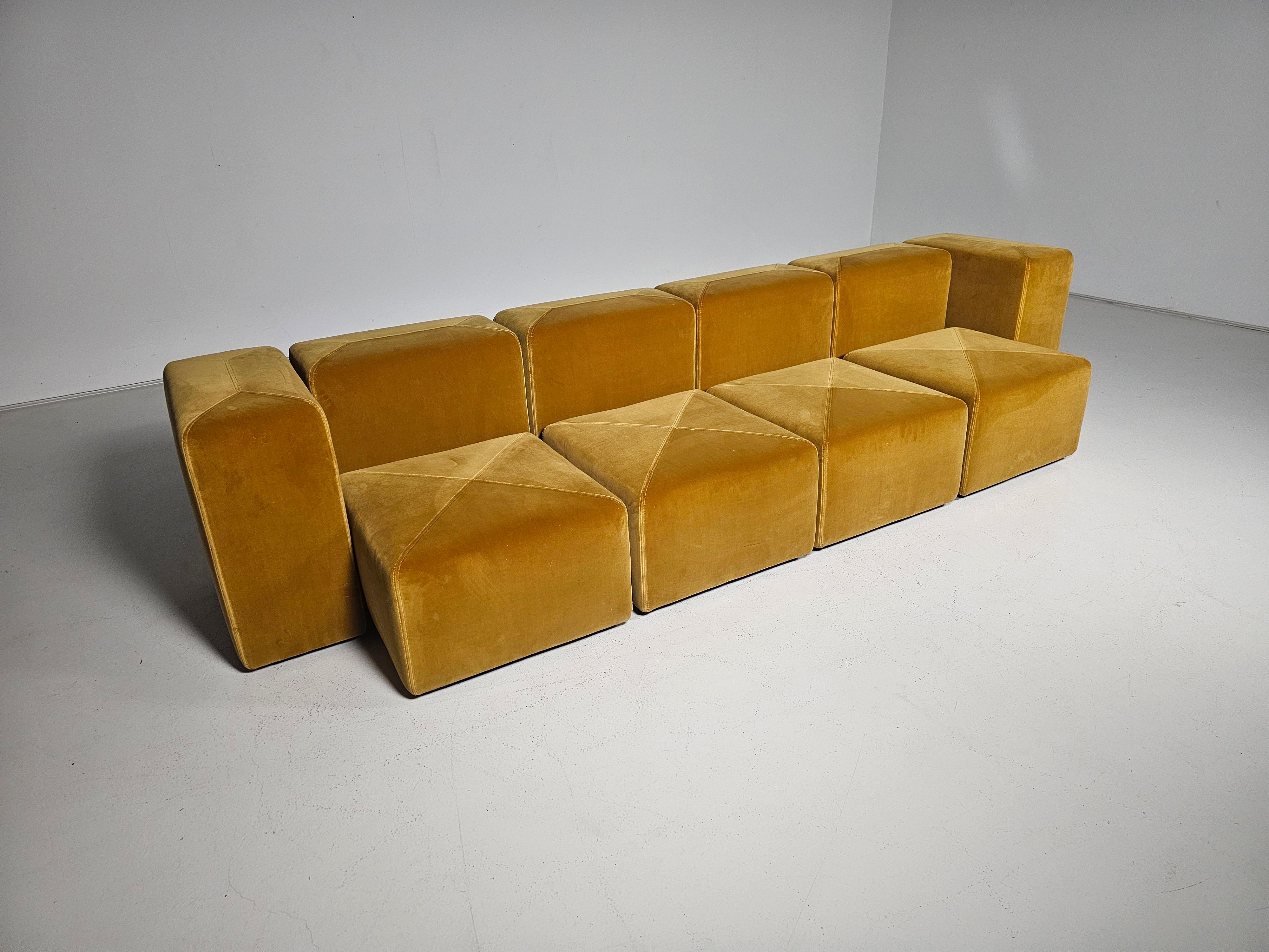 Sistema 61 Modular Sofa by Giancarlo Piretti for Anonima Castelli, 1970s 2