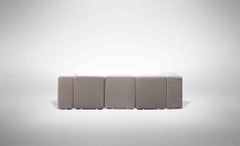 Canapé modulaire Sistema 61 de Giancarlo Piretti pour Castelli, 1970